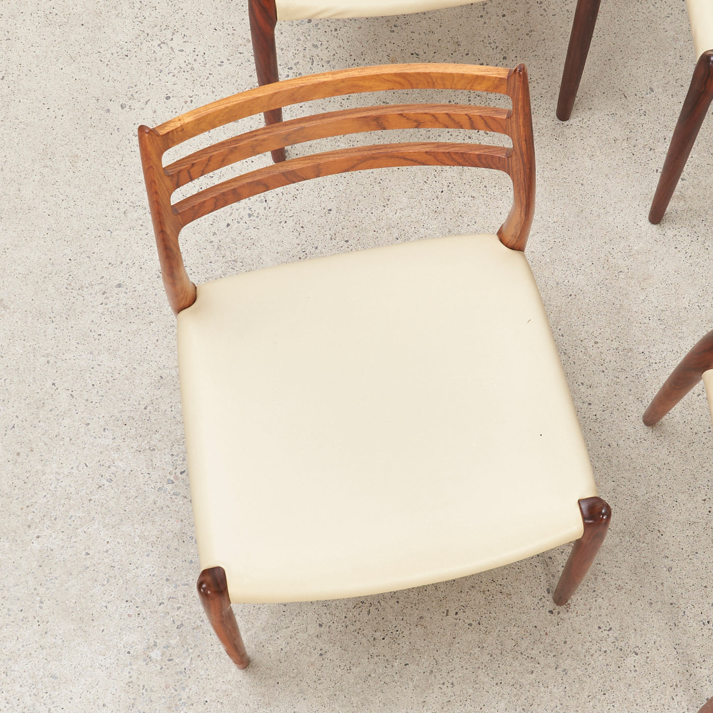 Set of 6 Rosewood 'Model 78' Dining Chairs by Niels O. Møller for J.L. Møller, Denmark