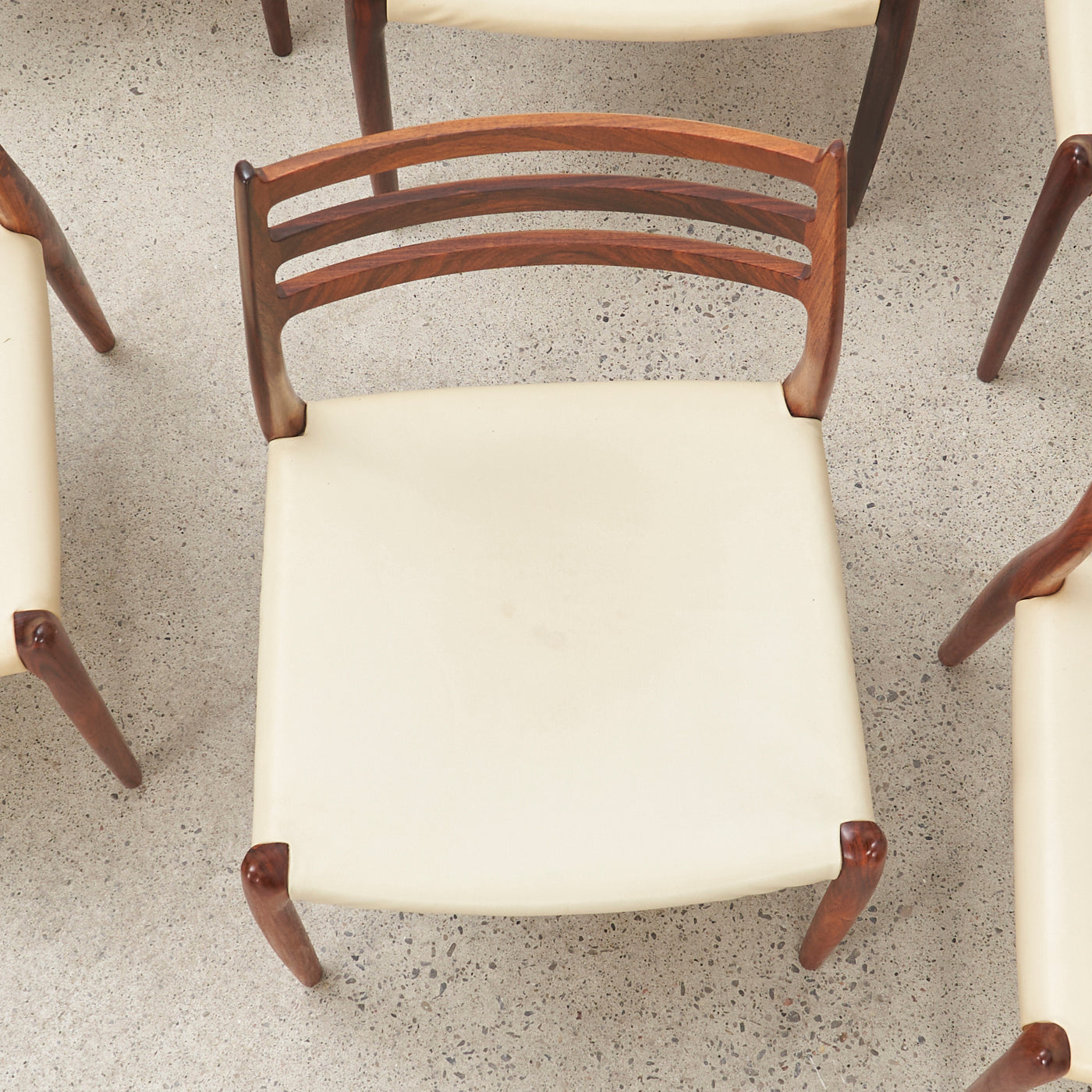 Set of 6 Rosewood 'Model 78' Dining Chairs by Niels O. Møller for J.L. Møller, Denmark