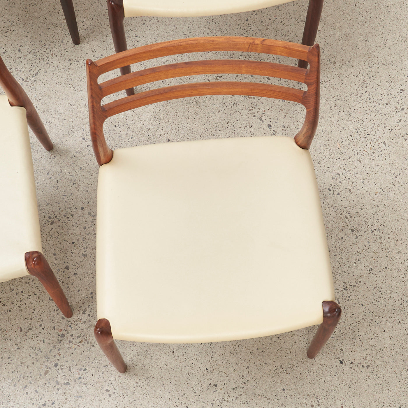 Set of 6 Rosewood 'Model 78' Dining Chairs by Niels O. Møller for J.L. Møller, Denmark