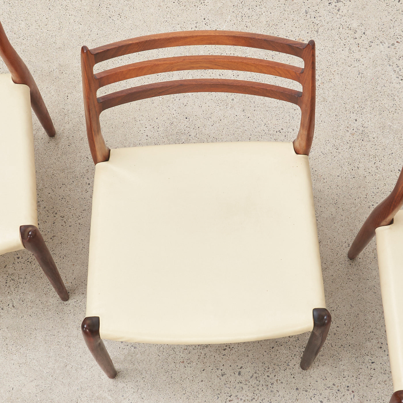 Set of 6 Rosewood 'Model 78' Dining Chairs by Niels O. Møller for J.L. Møller, Denmark
