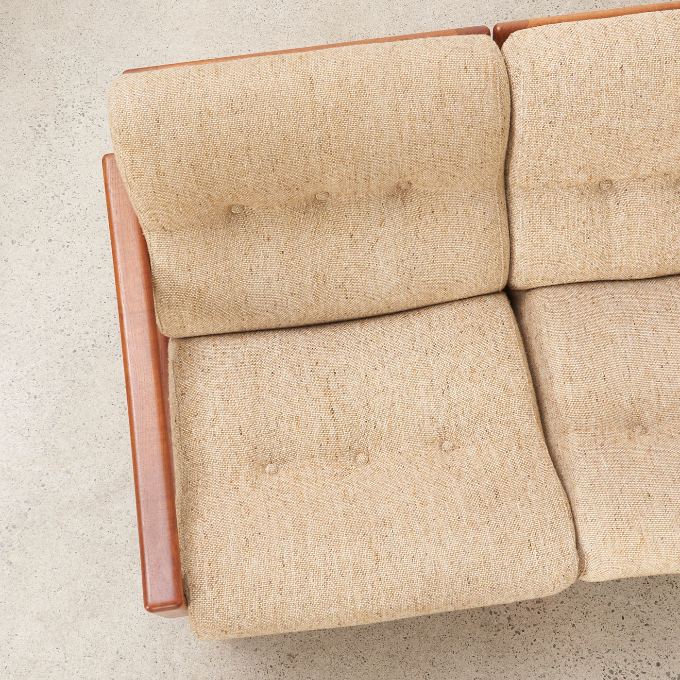 Modular Teak Loveseat by Glostrup, Denmark
