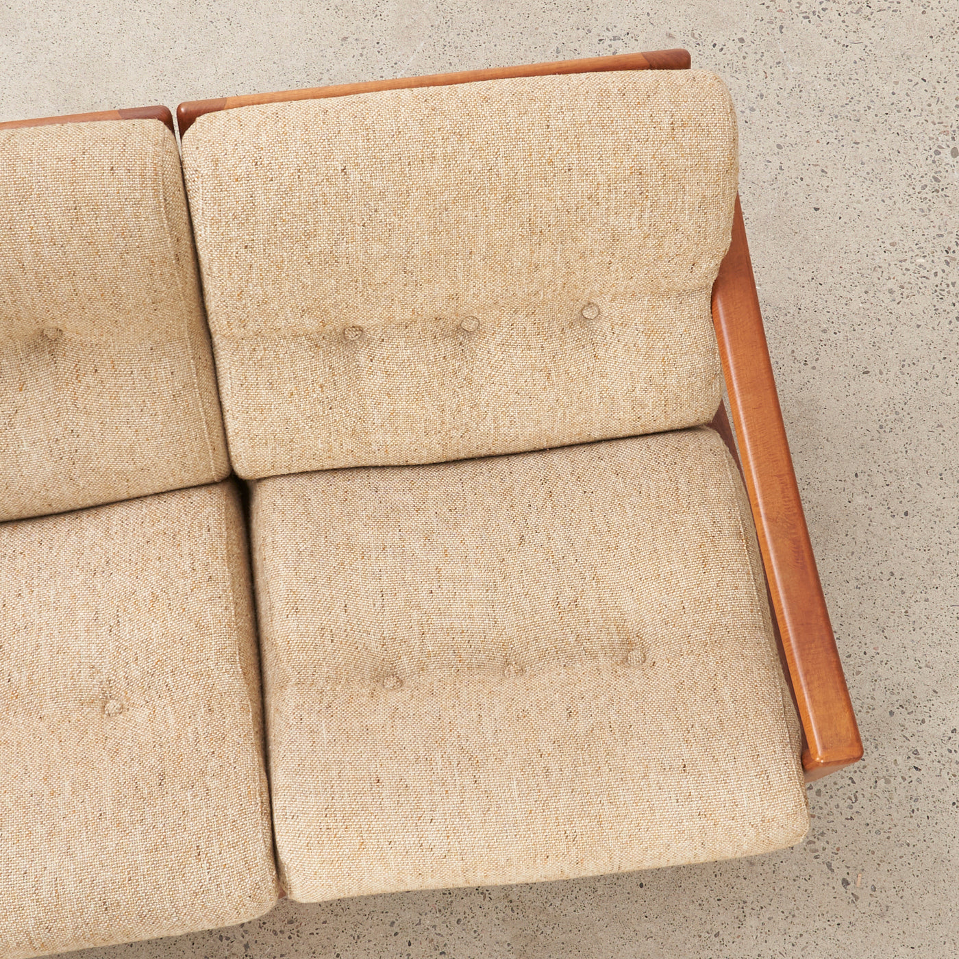 Modular Teak Loveseat by Glostrup, Denmark