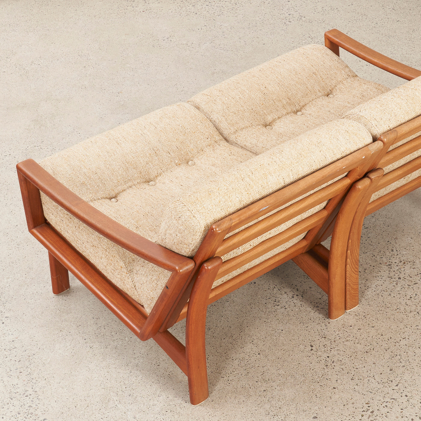 Modular Teak Loveseat by Glostrup, Denmark