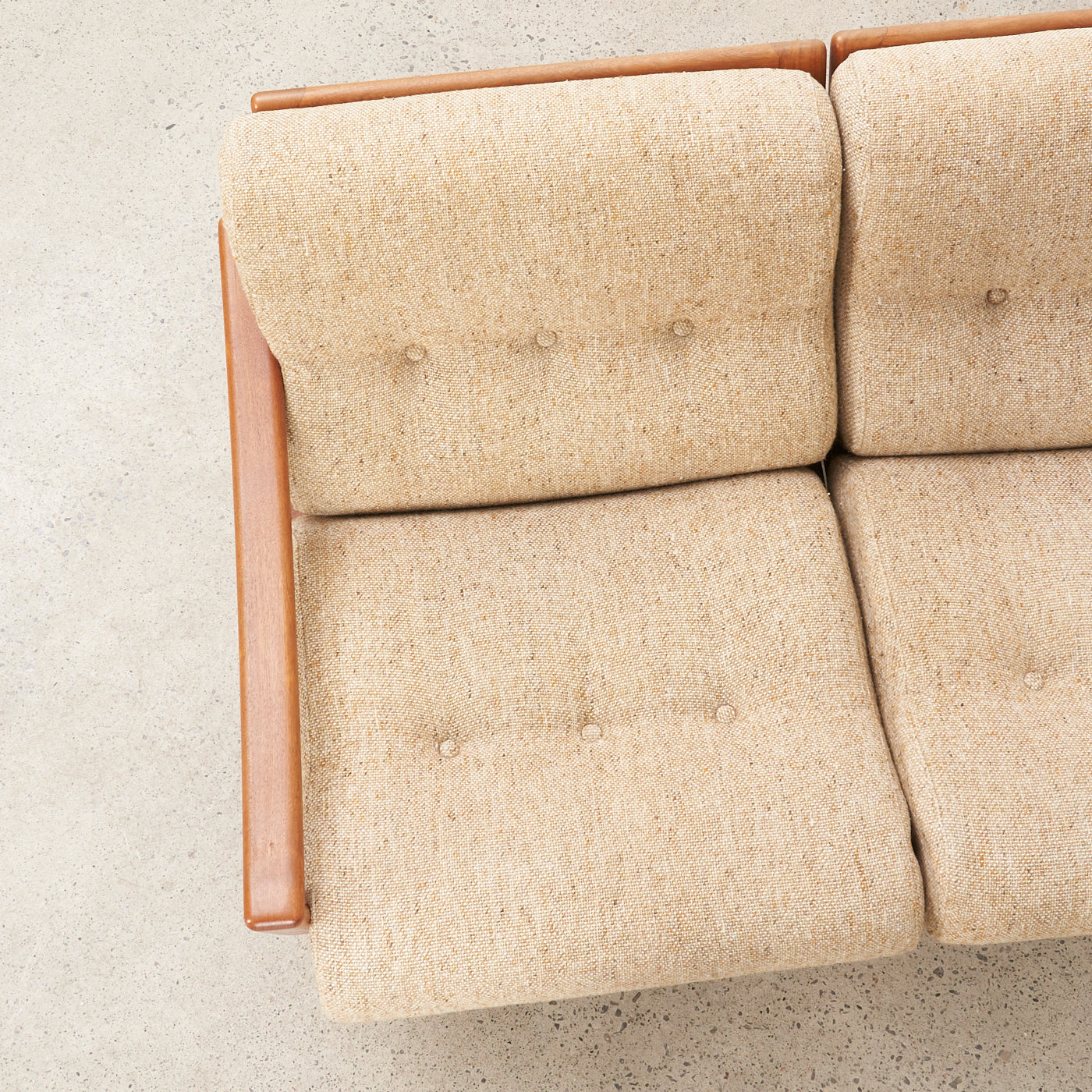 Modular Teak Loveseat by Glostrup, Denmark
