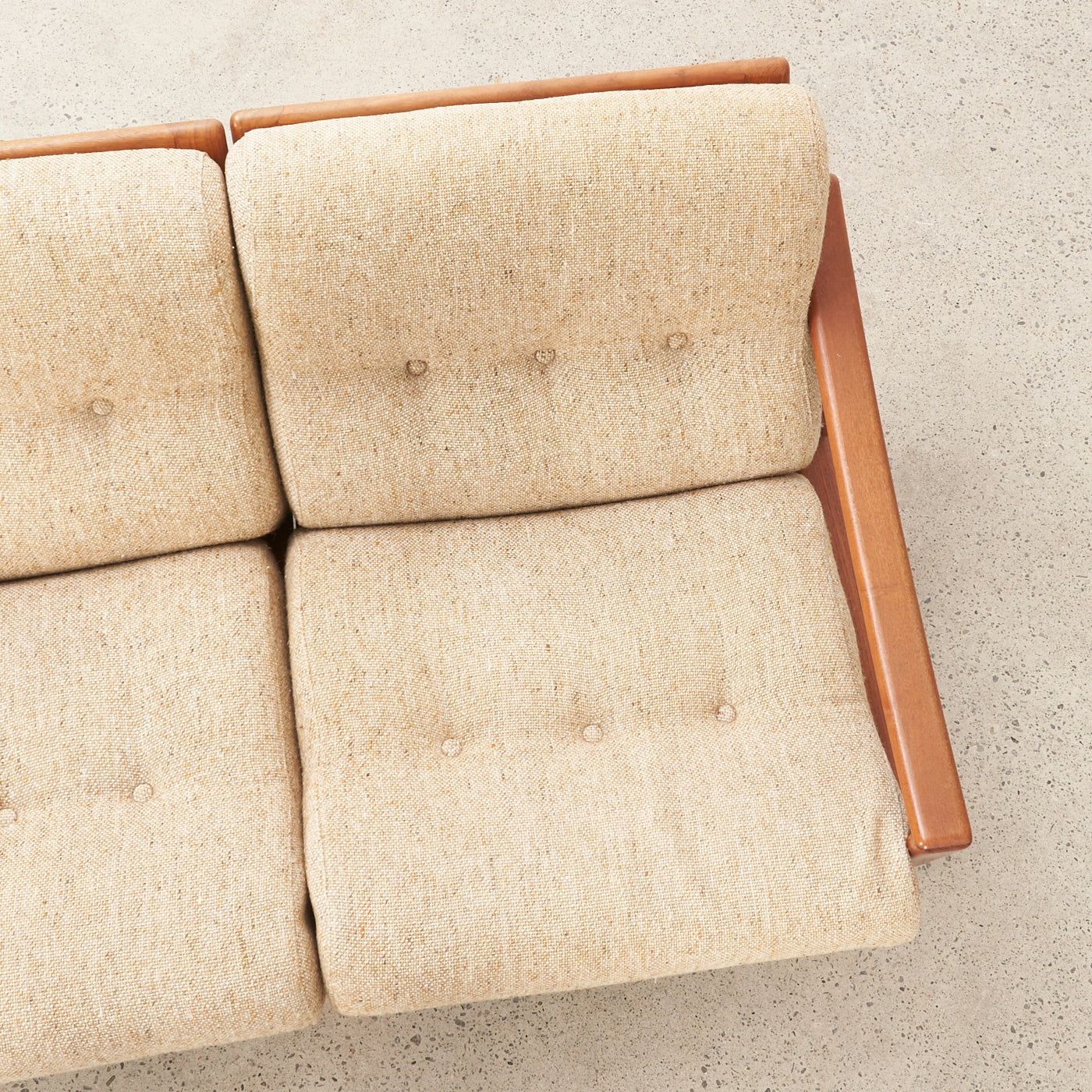 Modular Teak Loveseat by Glostrup, Denmark