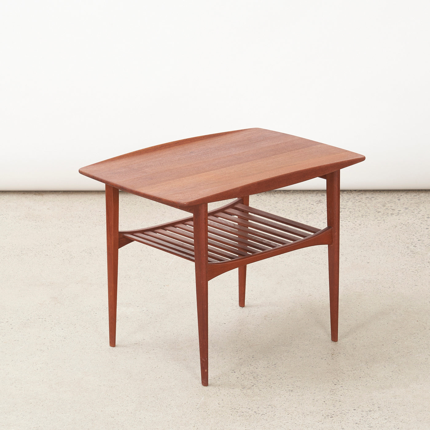 Solid Teak Side Table by Tove & Edvard Kindt-Larsen for France & Søn, Denmark