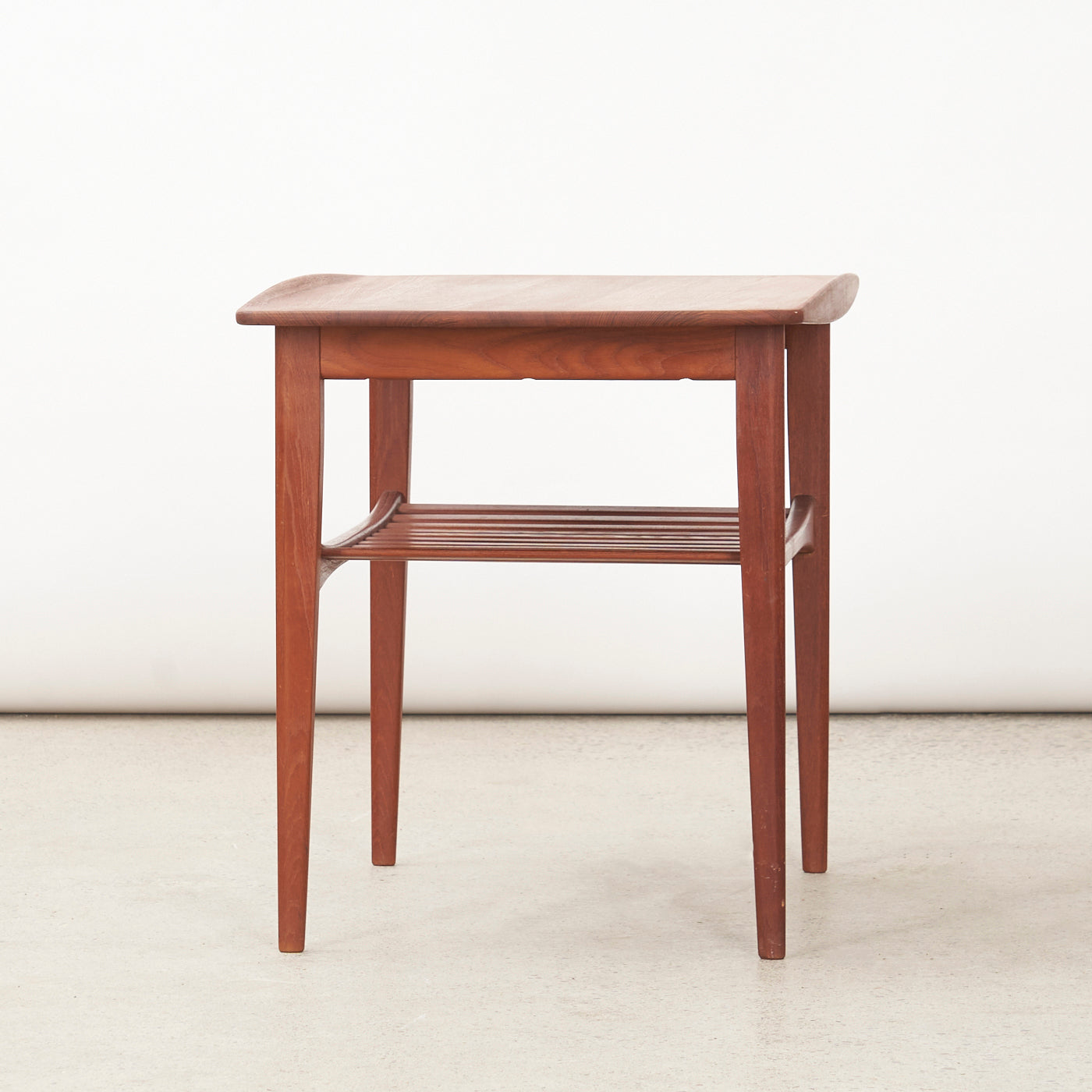 Solid Teak Side Table by Tove & Edvard Kindt-Larsen for France & Søn, Denmark