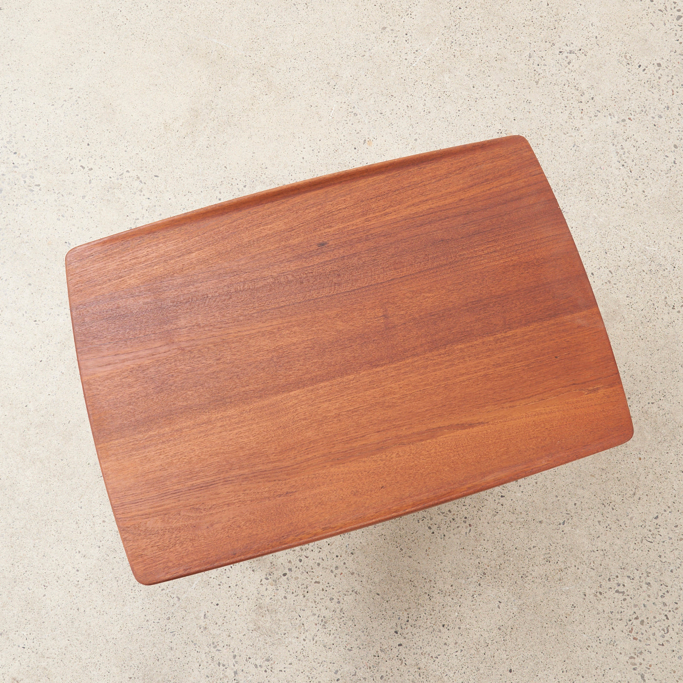 Solid Teak Side Table by Tove & Edvard Kindt-Larsen for France & Søn, Denmark