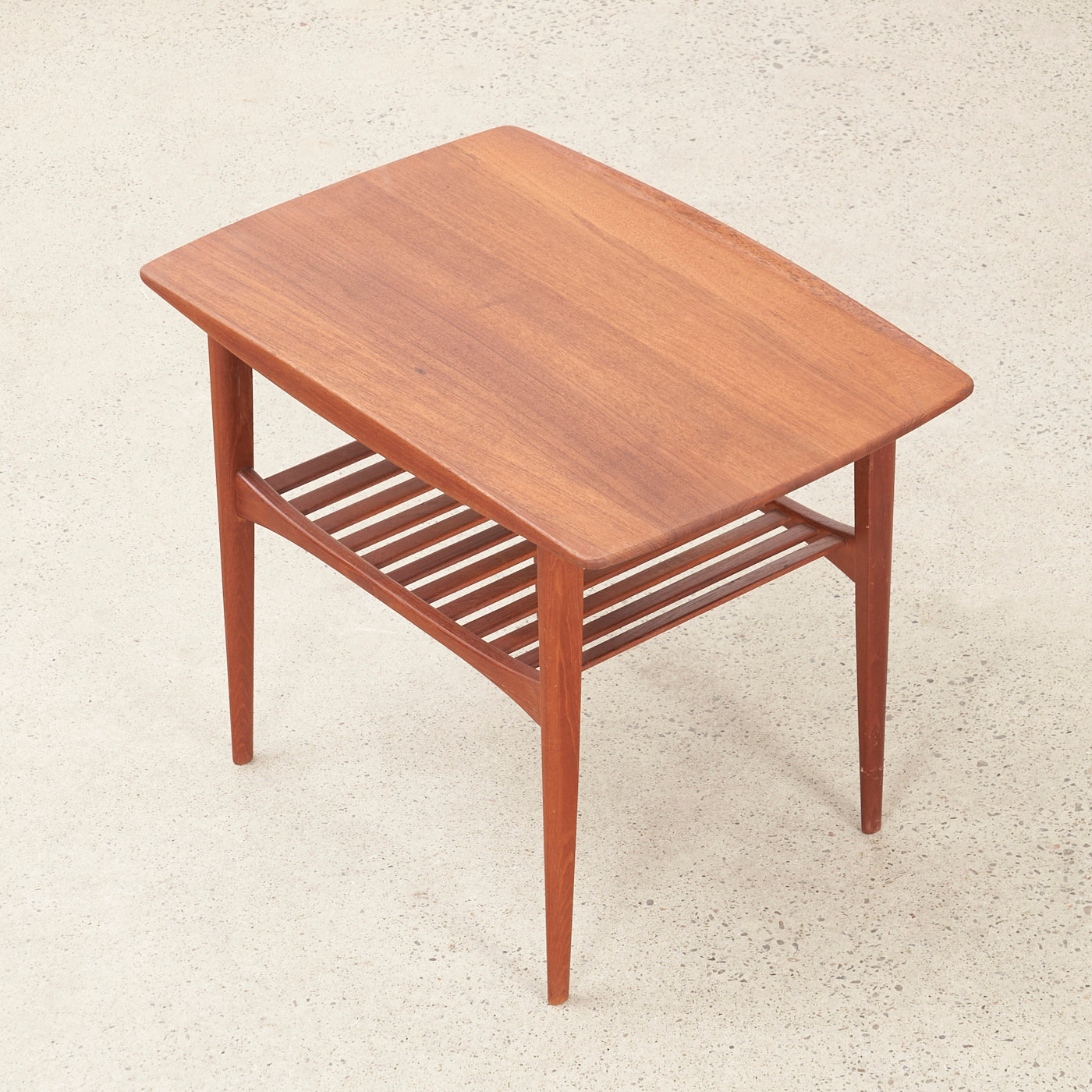 Solid Teak Side Table by Tove & Edvard Kindt-Larsen for France & Søn, Denmark