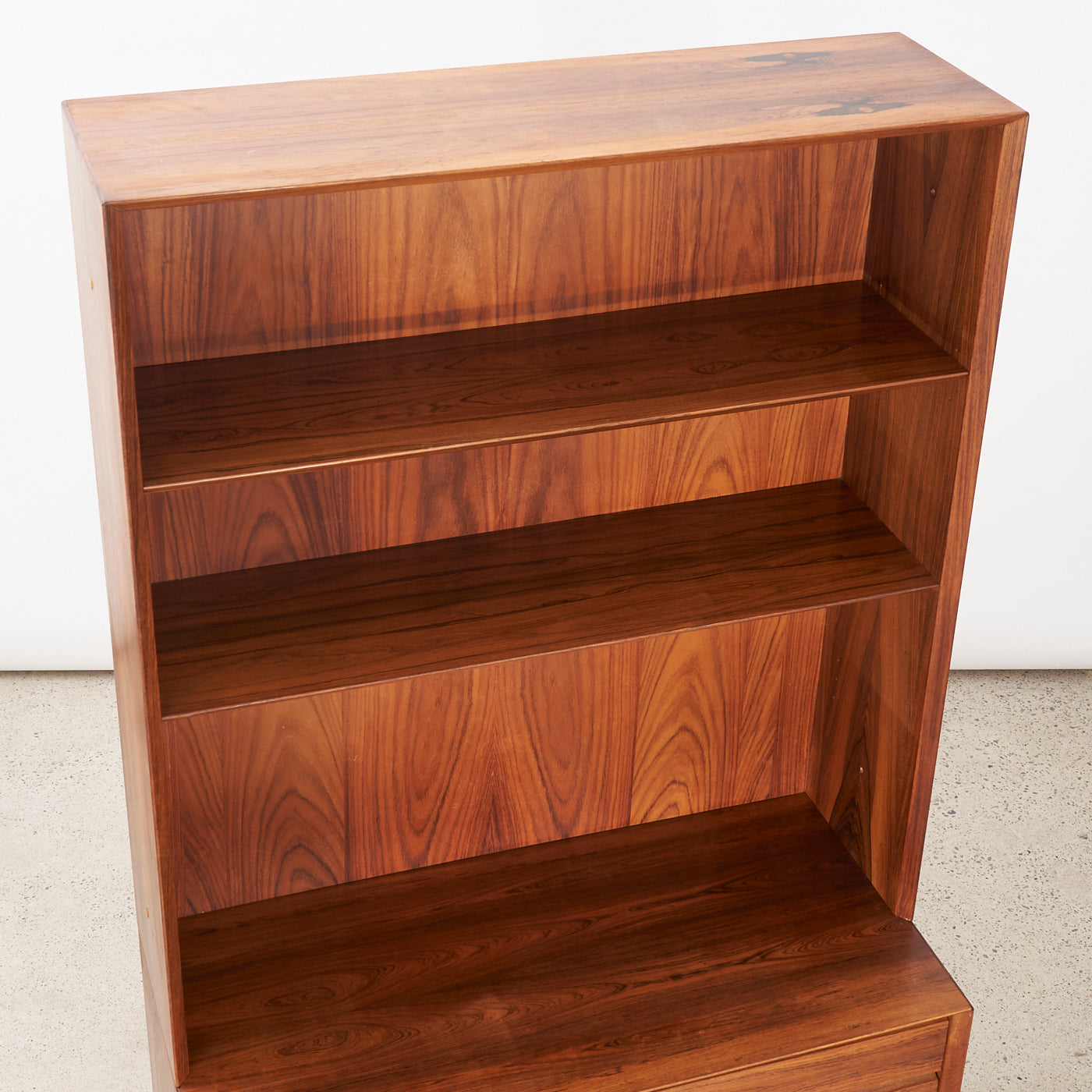 Rosewood Bookcase w/ Drawers by Poul Hundevad, Denmark
