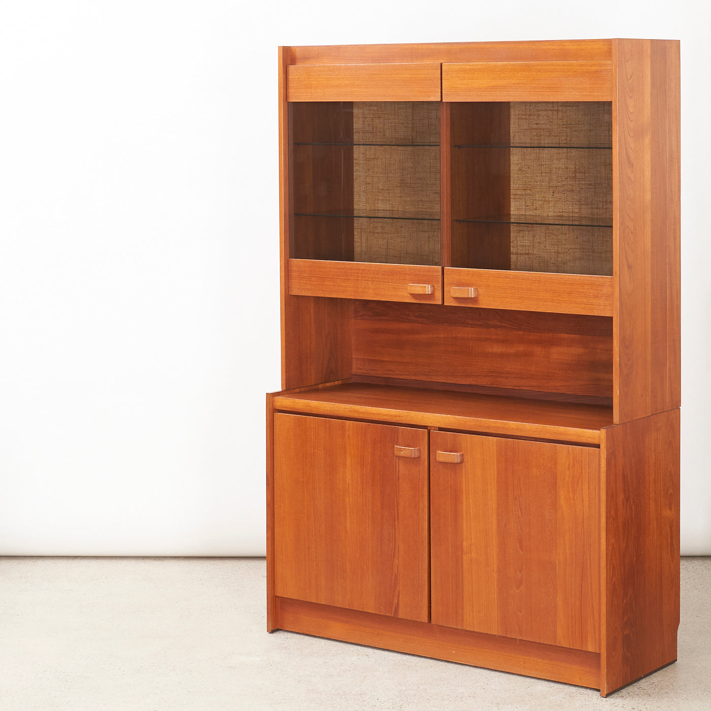Teak & Glass Cabinet by R.S. Associates