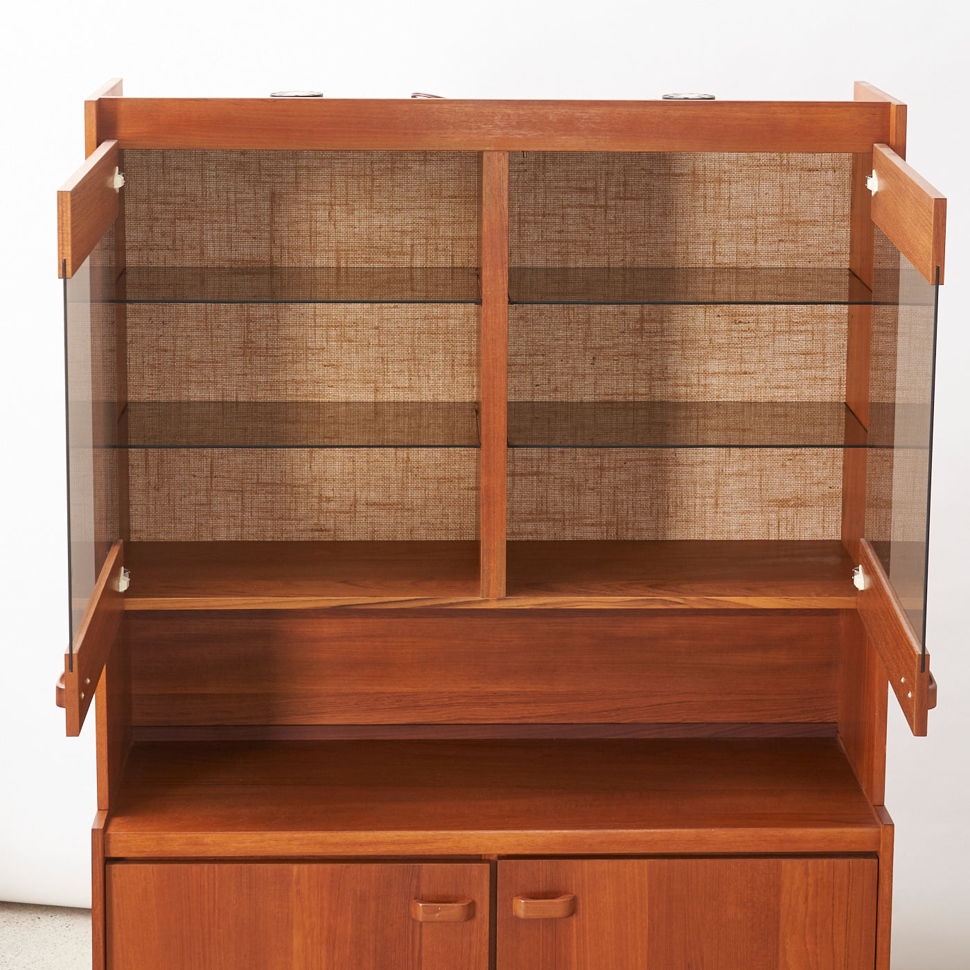 Teak & Glass Cabinet by R.S. Associates