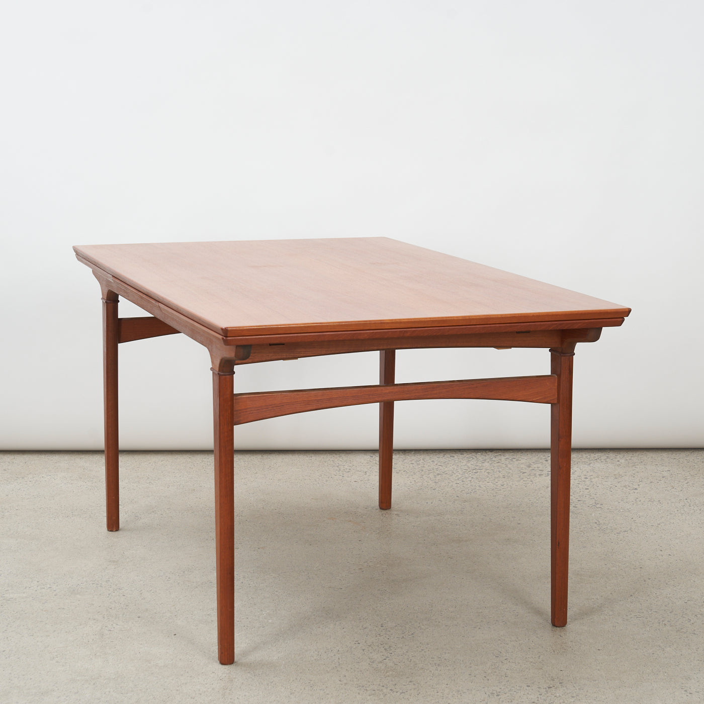 Teak Draw Leaf Dining Table, Denmark