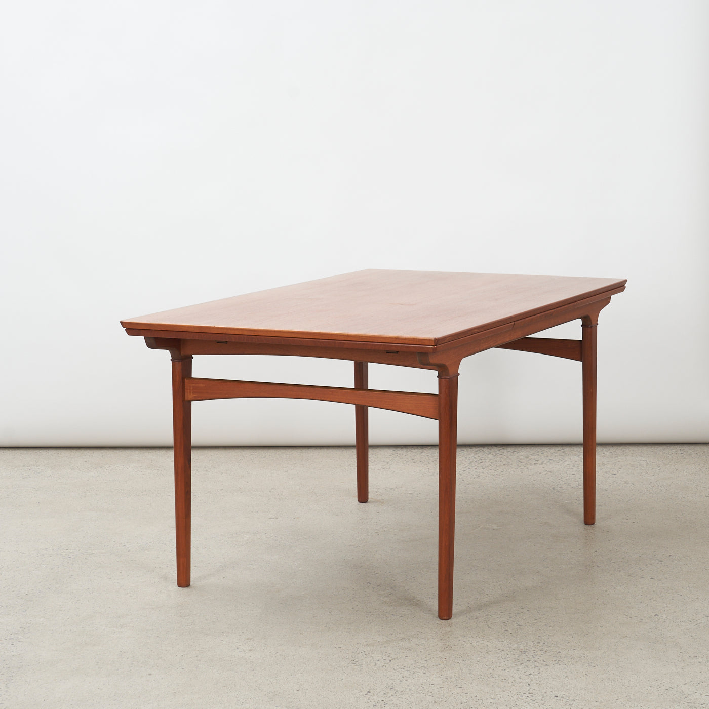 Teak Draw Leaf Dining Table, Denmark