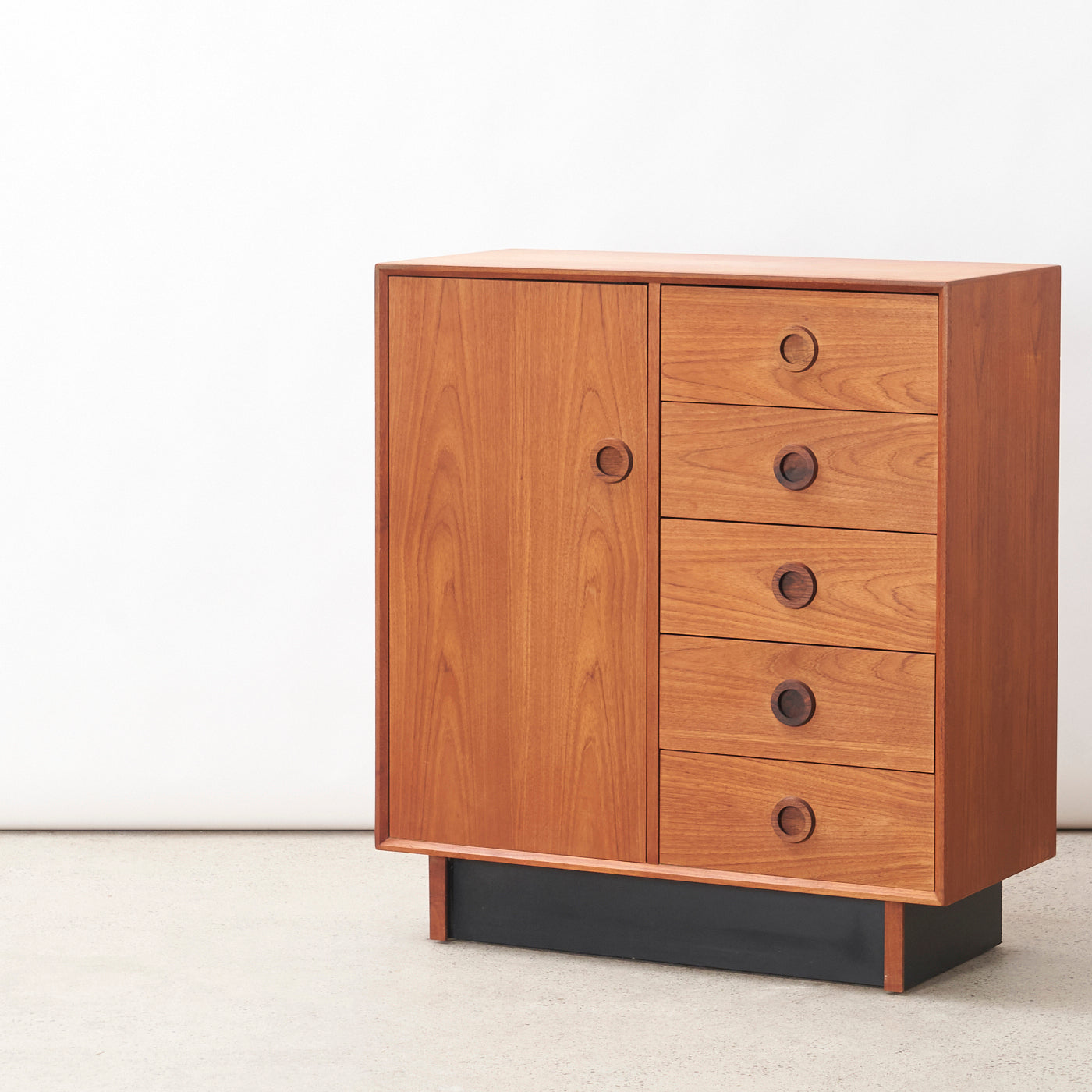 Teak Dresser w/ Rosewood Handles