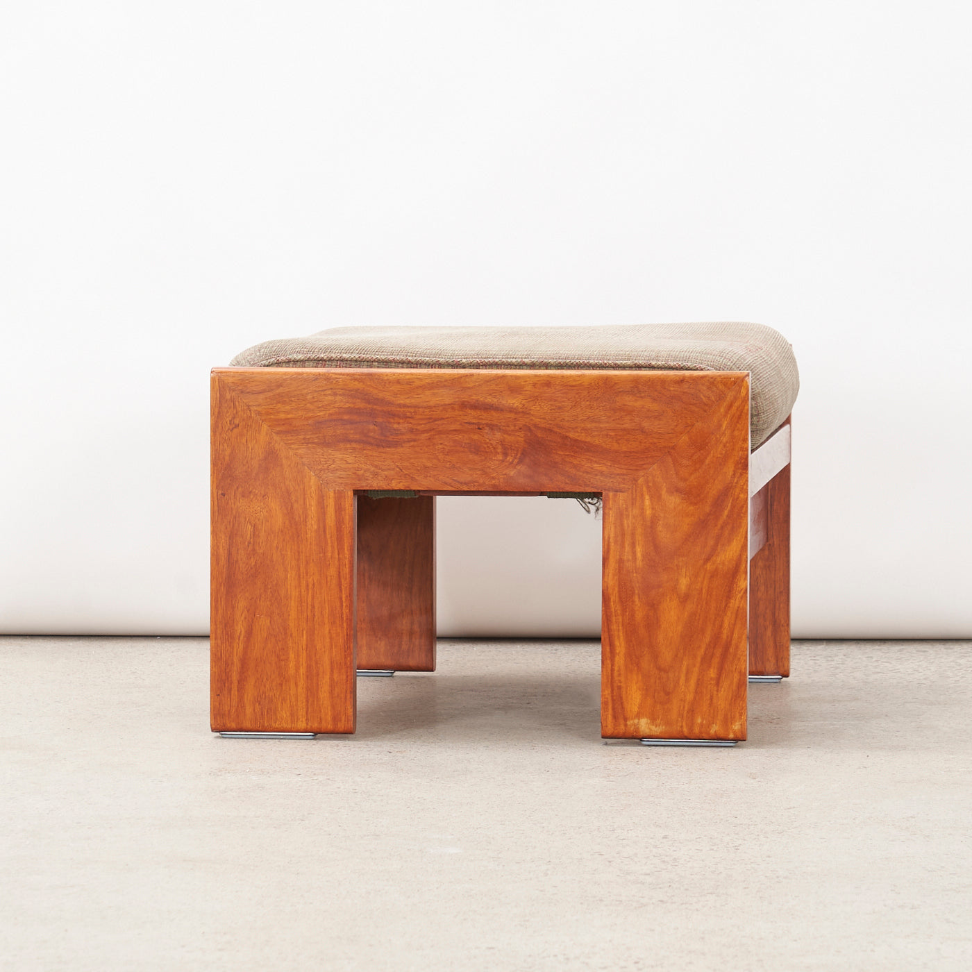 'Bastiano' Rosewood Ottoman by Tobias Scarpa for Knoll