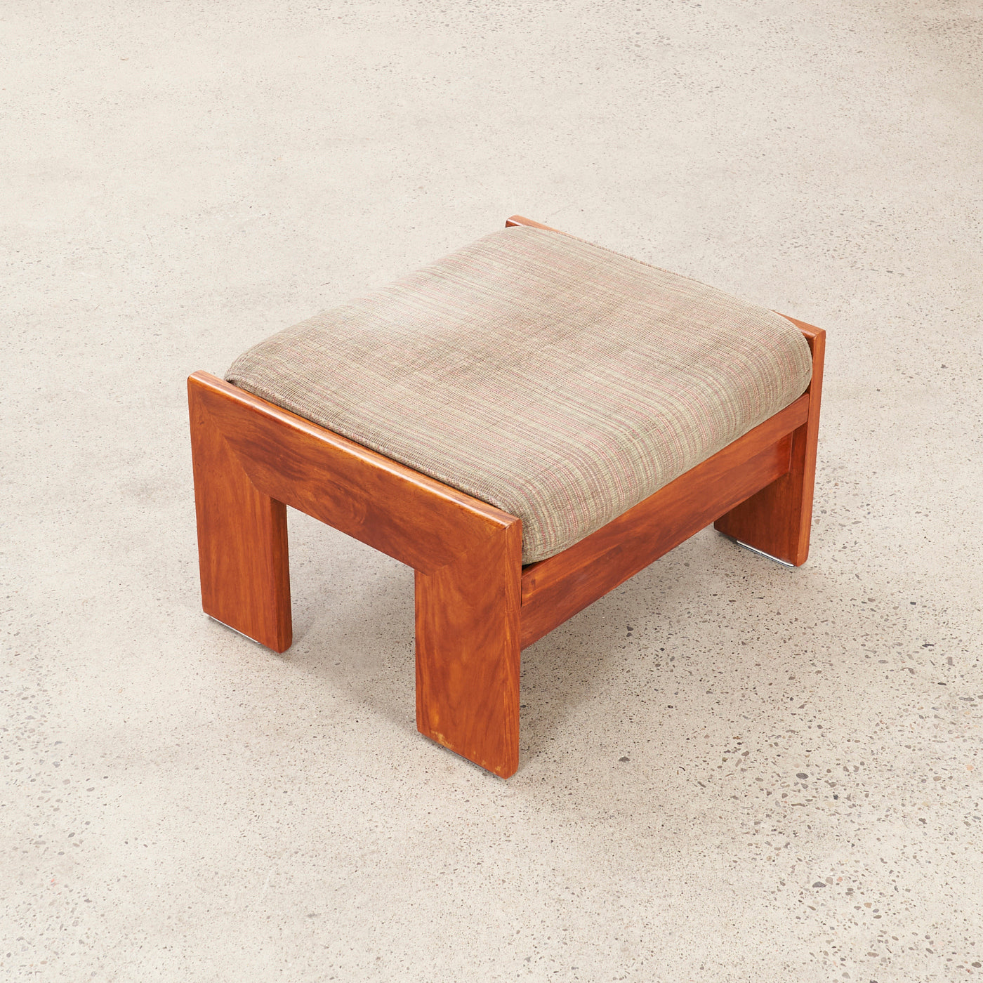 'Bastiano' Rosewood Ottoman by Tobias Scarpa for Knoll