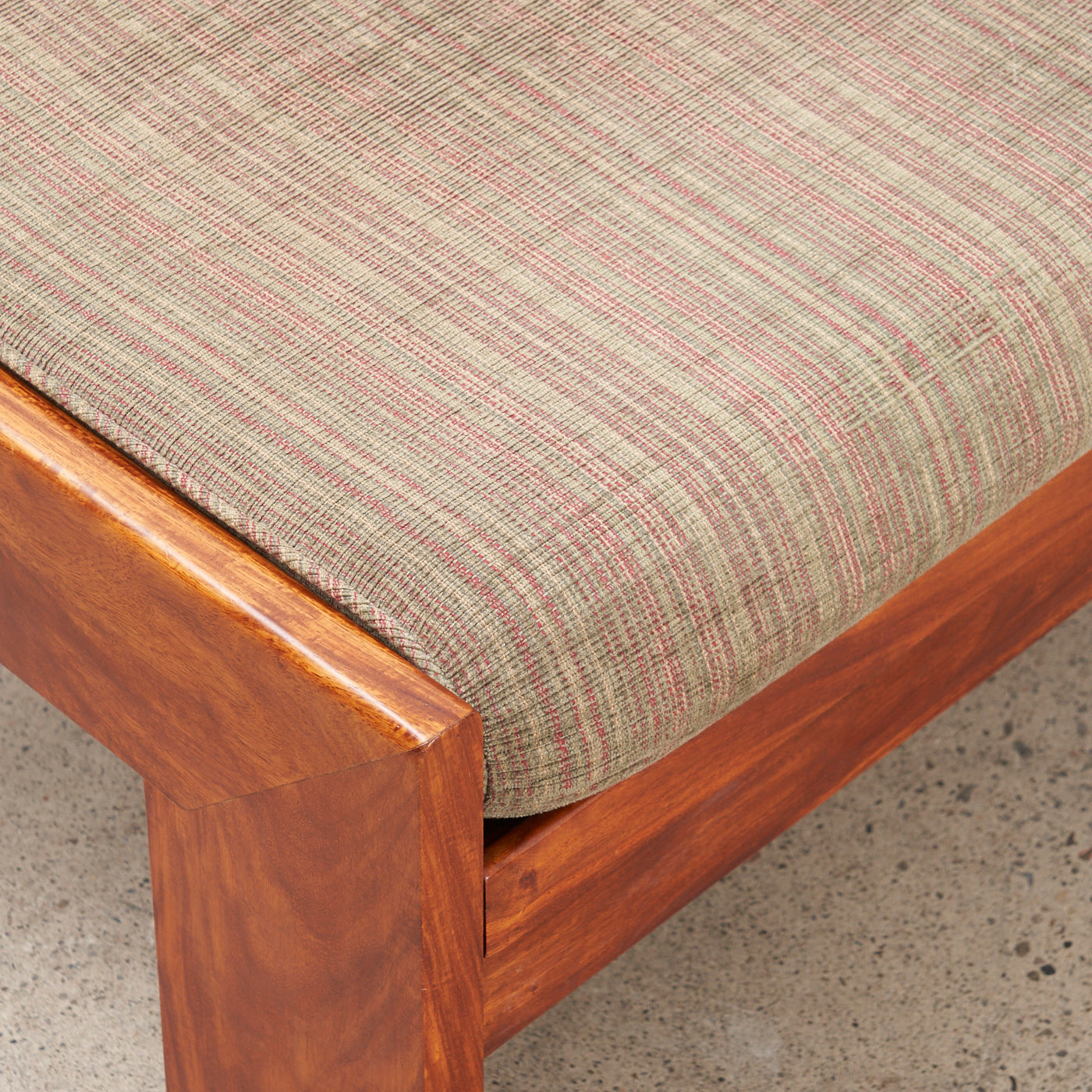 'Bastiano' Rosewood Ottoman by Tobias Scarpa for Knoll