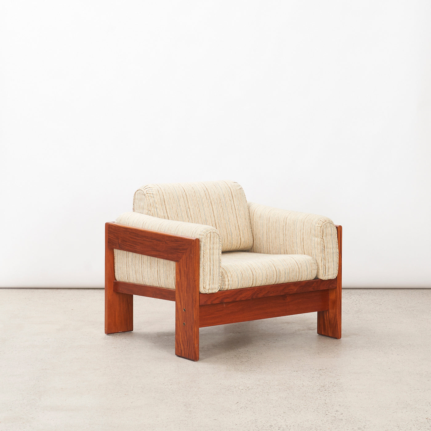 'Bastiano' Rosewood Club Chair by Tobias Scarpa for Knoll