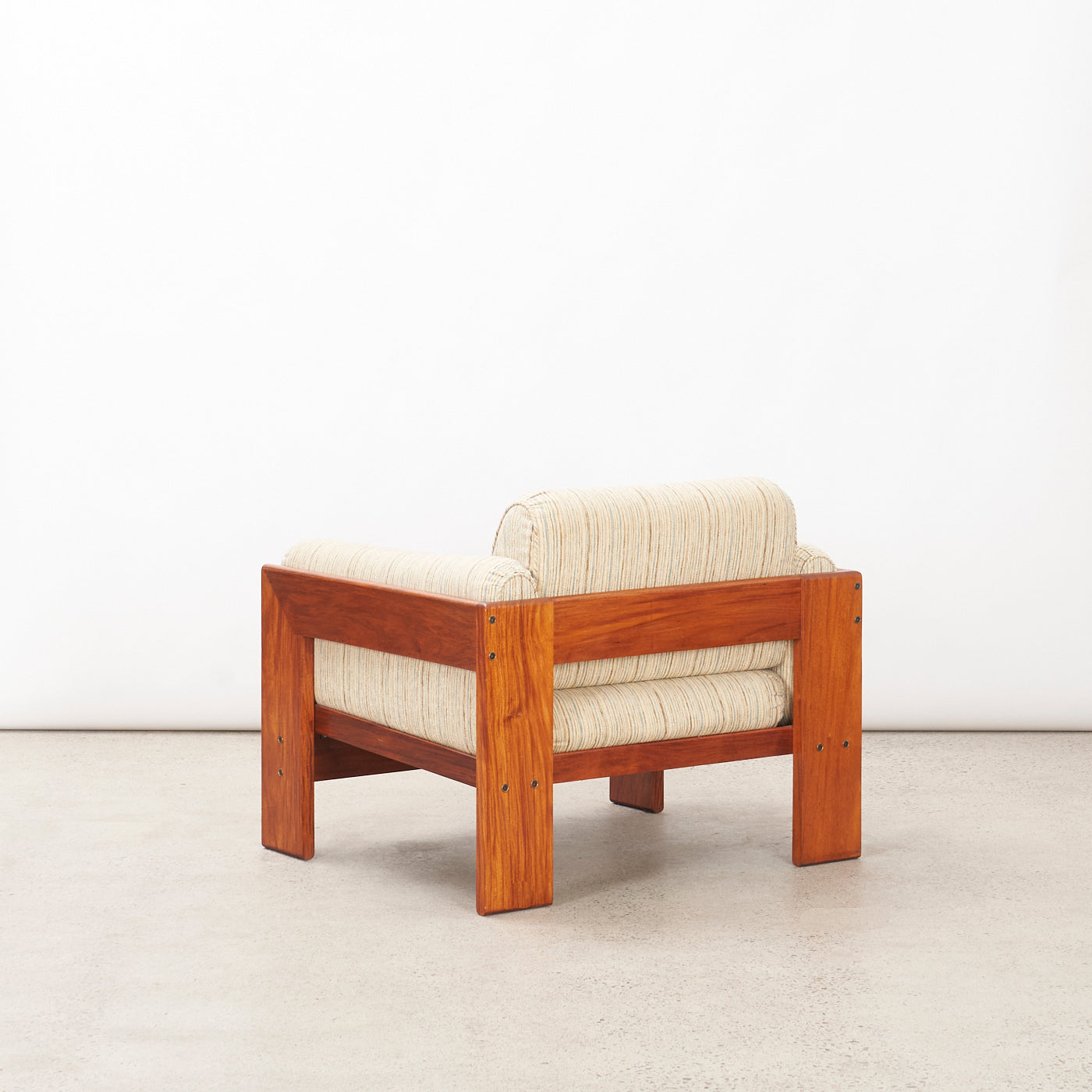 'Bastiano' Rosewood Club Chair by Tobias Scarpa for Knoll