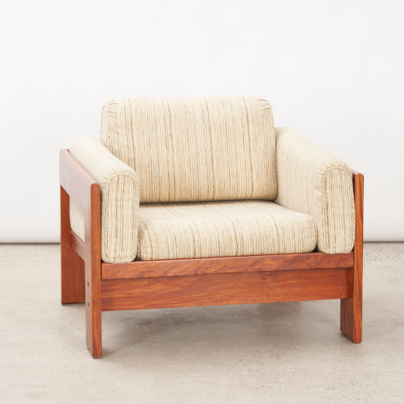 'Bastiano' Rosewood Club Chair by Tobias Scarpa for Knoll