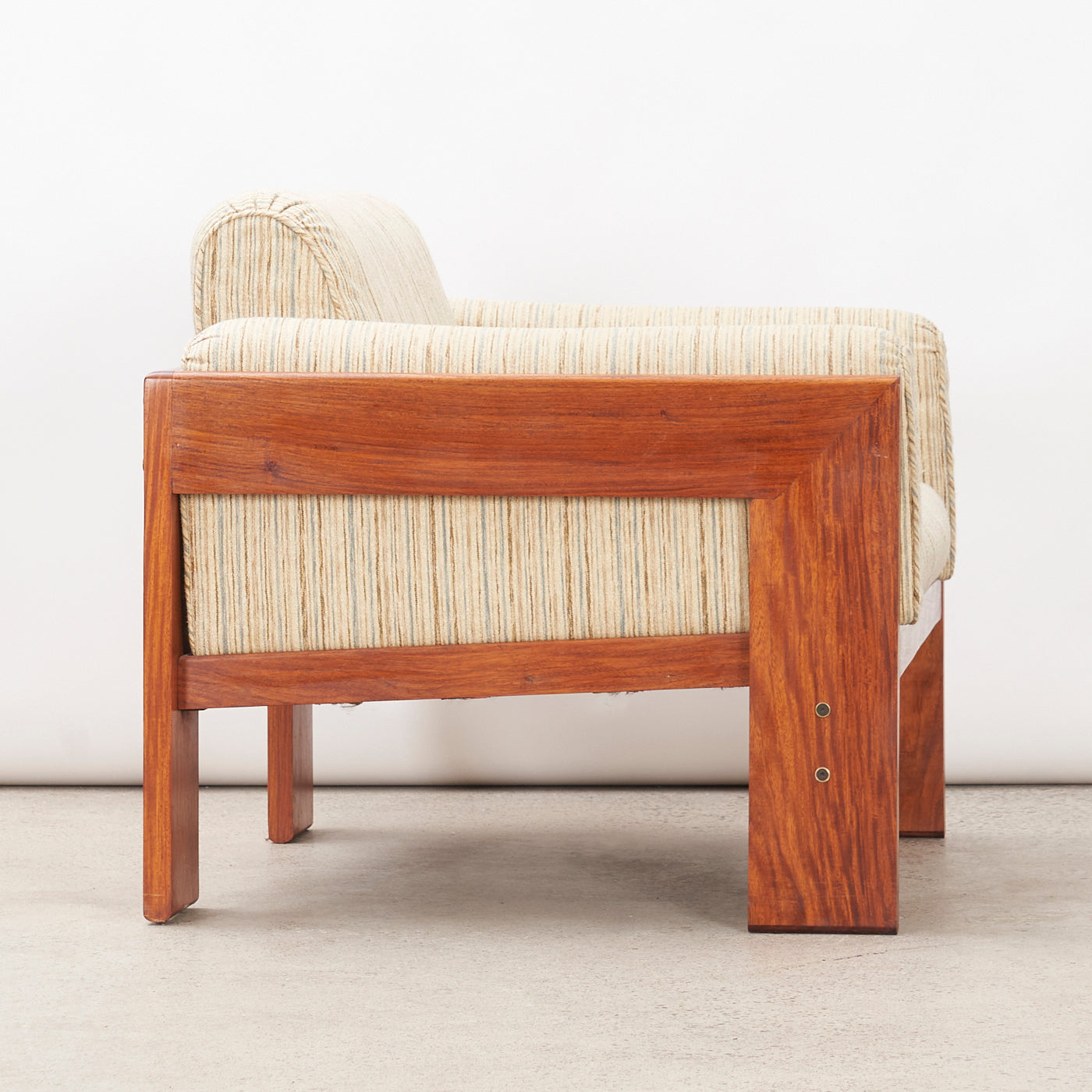 'Bastiano' Rosewood Club Chair by Tobias Scarpa for Knoll