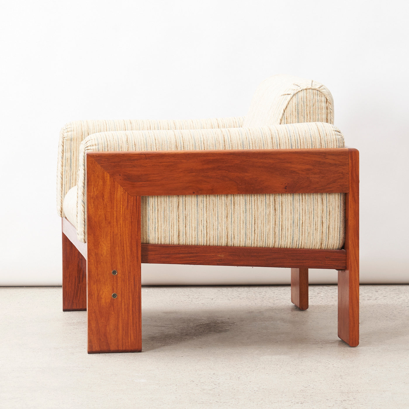 'Bastiano' Rosewood Club Chair by Tobias Scarpa for Knoll