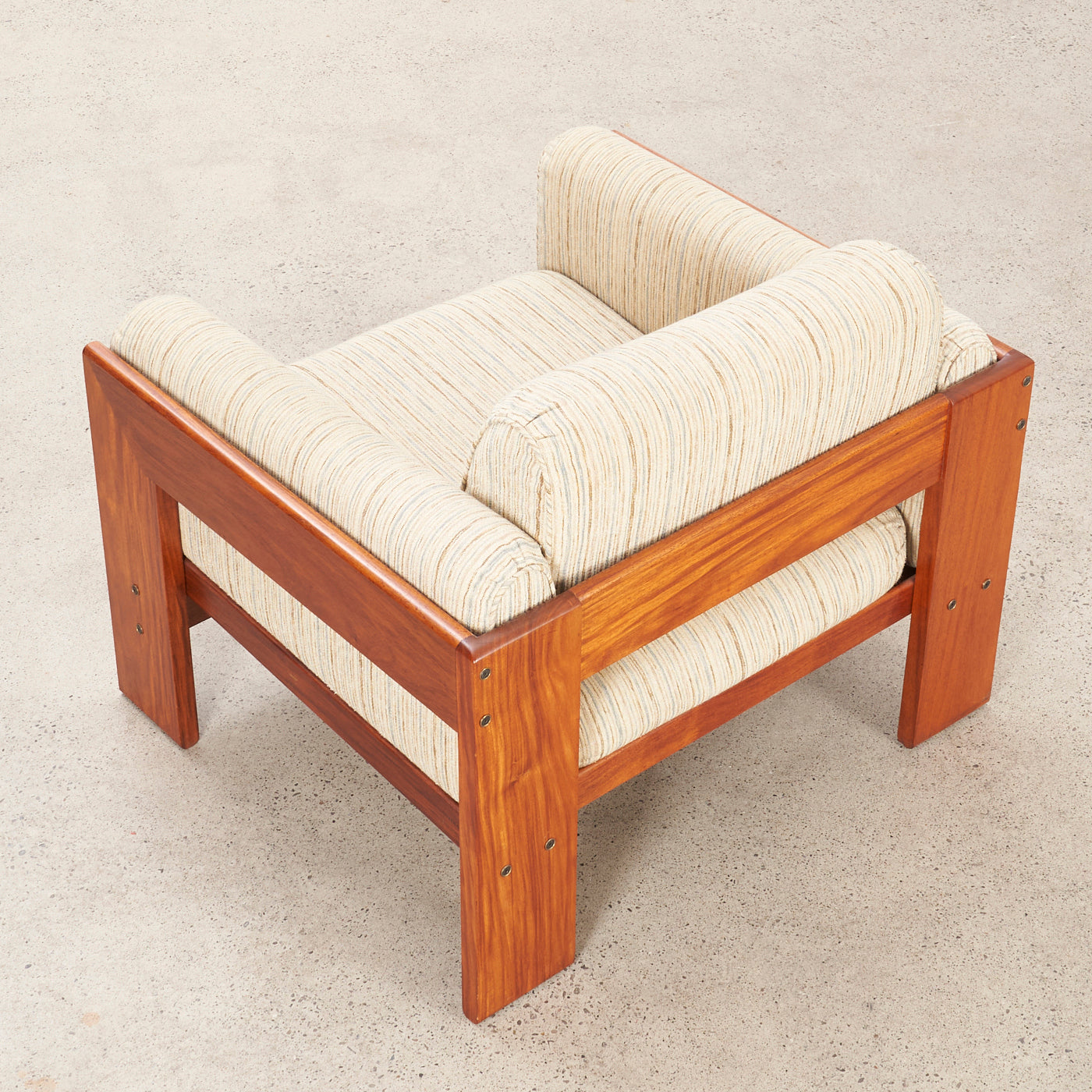 'Bastiano' Rosewood Club Chair by Tobias Scarpa for Knoll