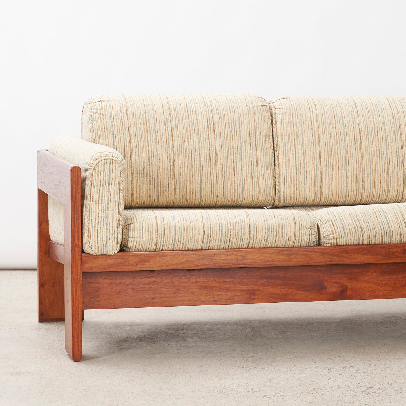 'Bastiano' Rosewood 3 Seater Sofa by Tobias Scarpa for Knoll
