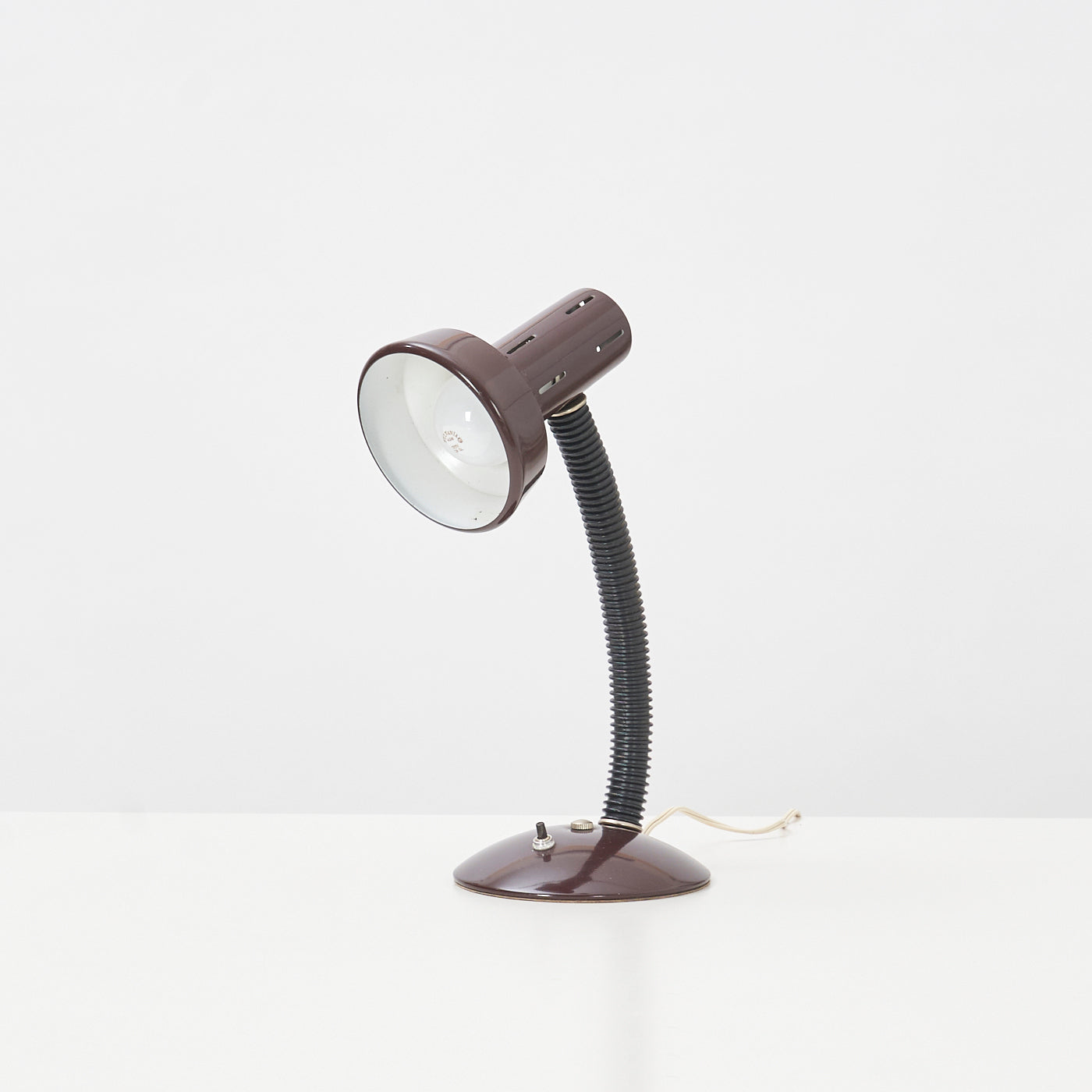 Vintage Gooseneck Table Lamp