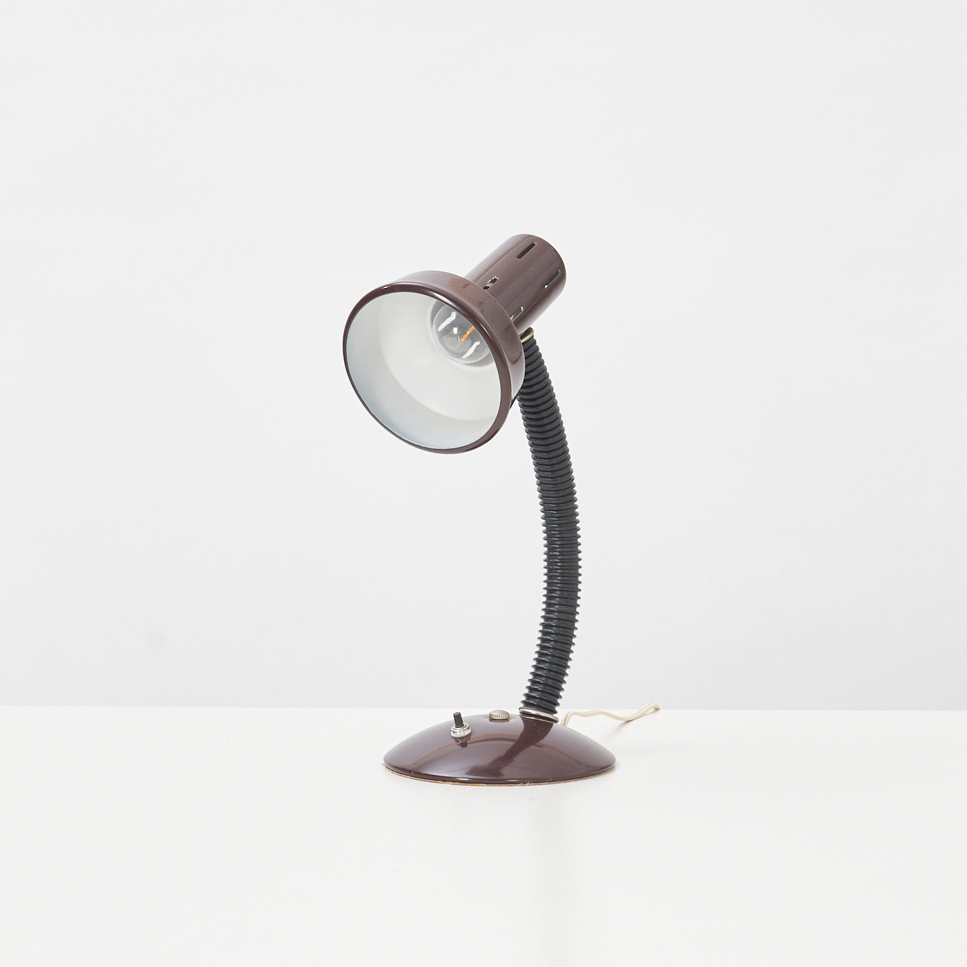 Vintage Gooseneck Table Lamp