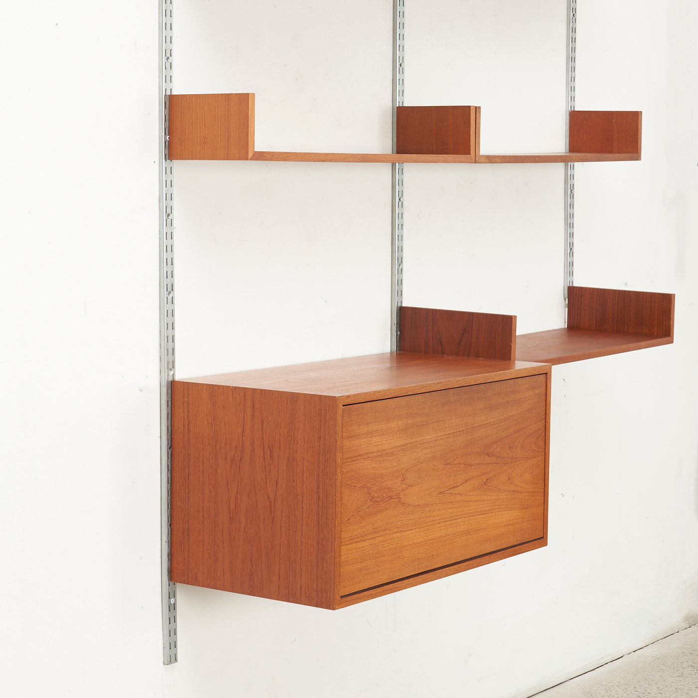 Teak Modular Wall Unit by REFF