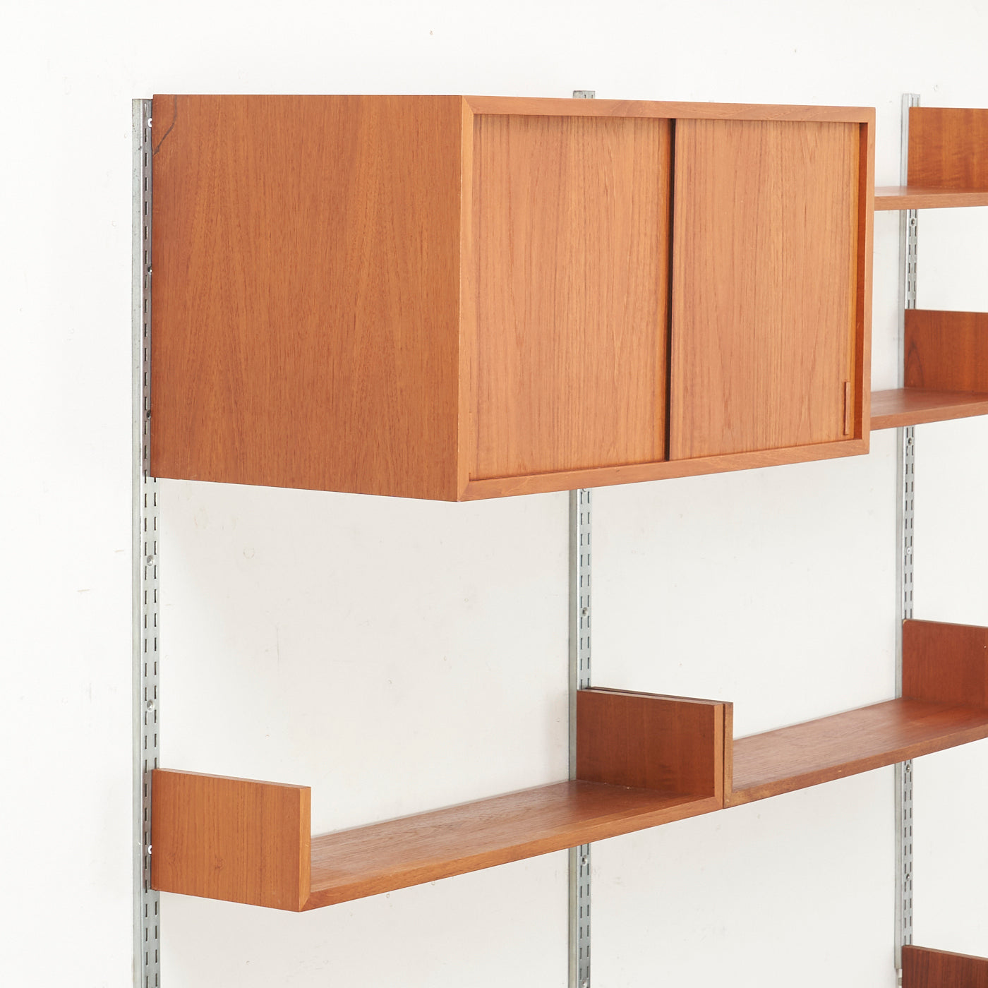 Teak Modular Wall Unit by REFF