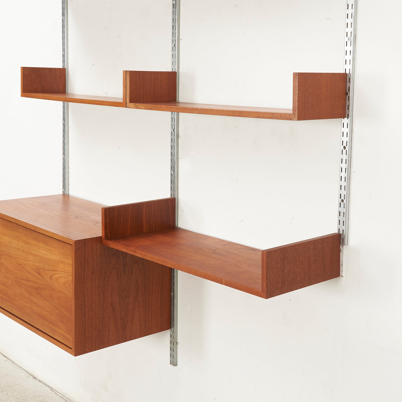 Teak Modular Wall Unit by REFF