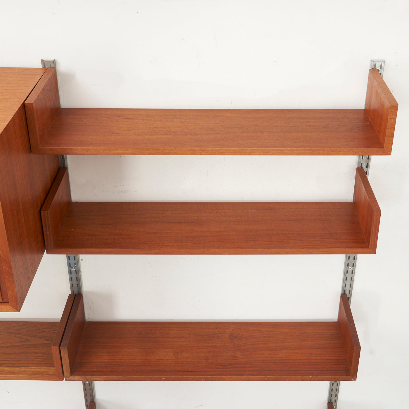Teak Modular Wall Unit by REFF
