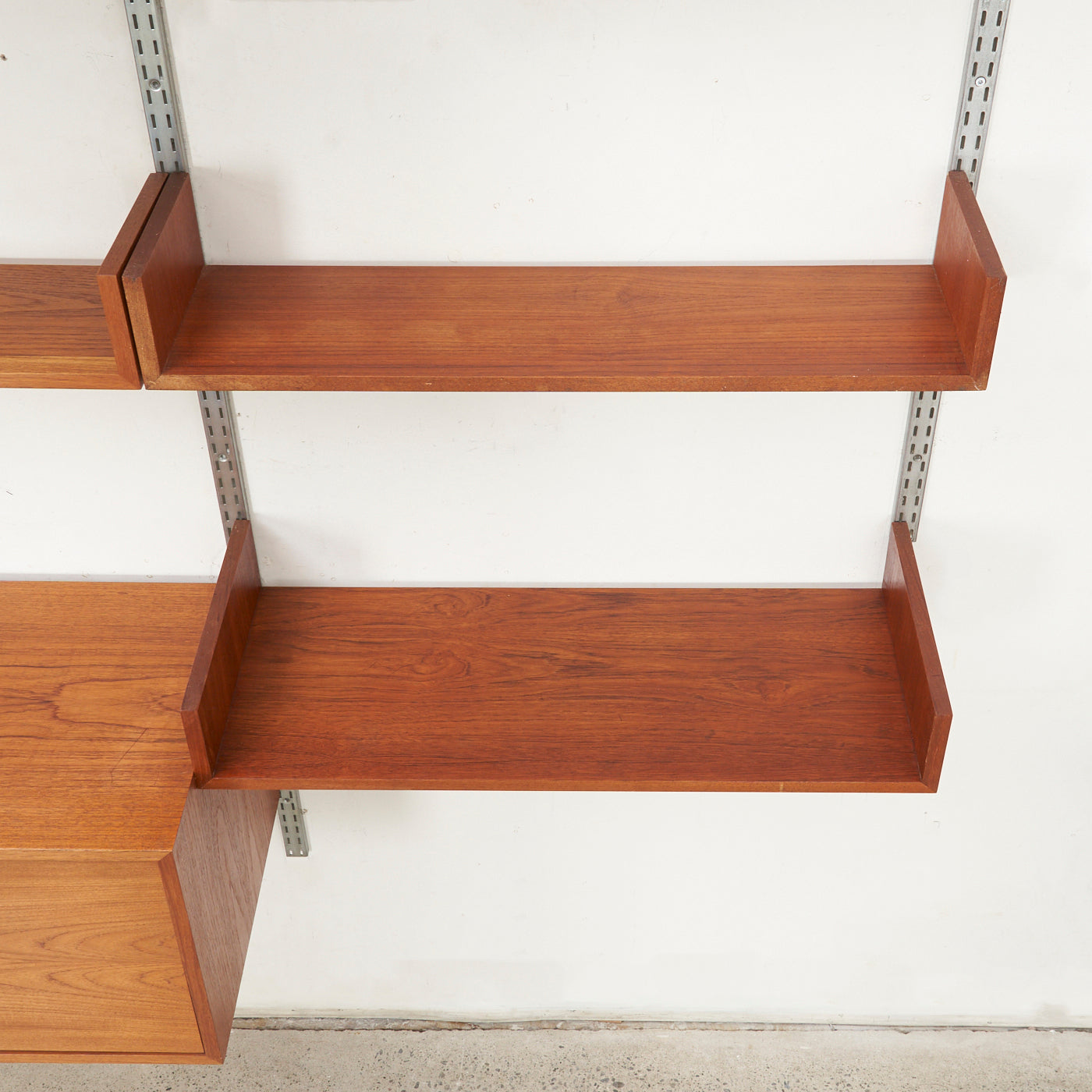 Teak Modular Wall Unit by REFF