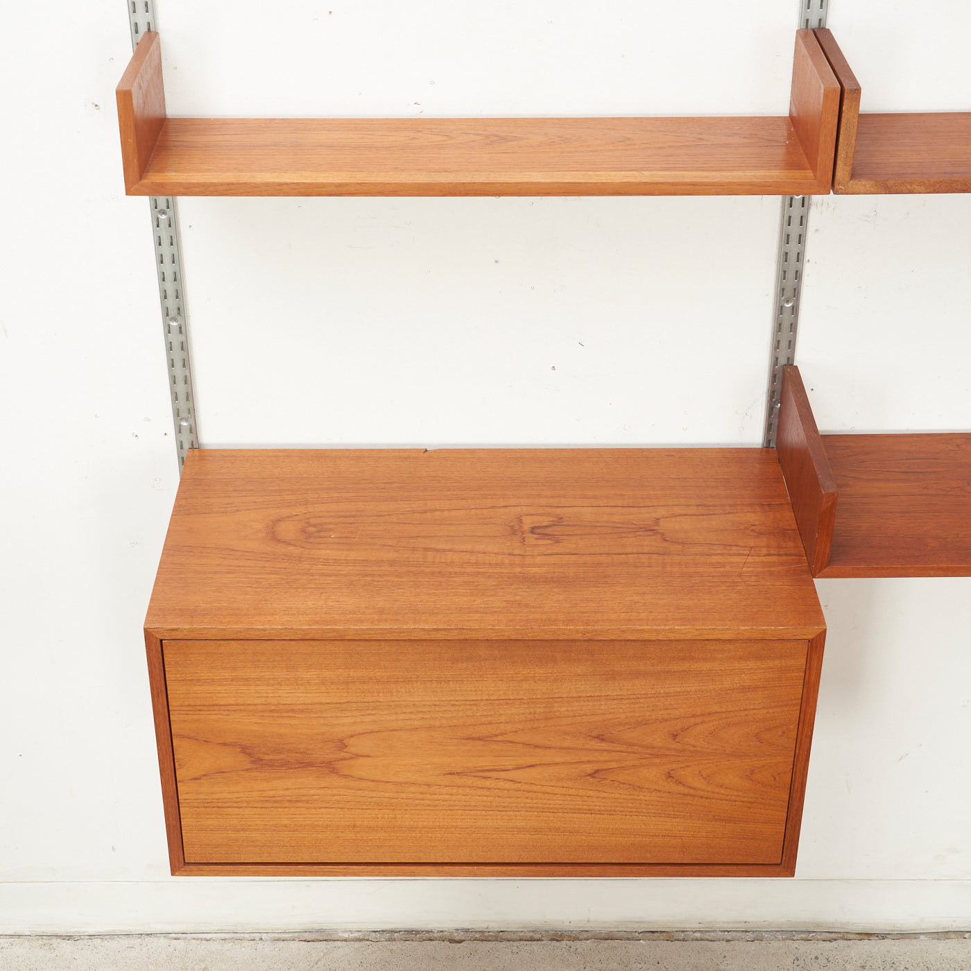 Teak Modular Wall Unit by REFF