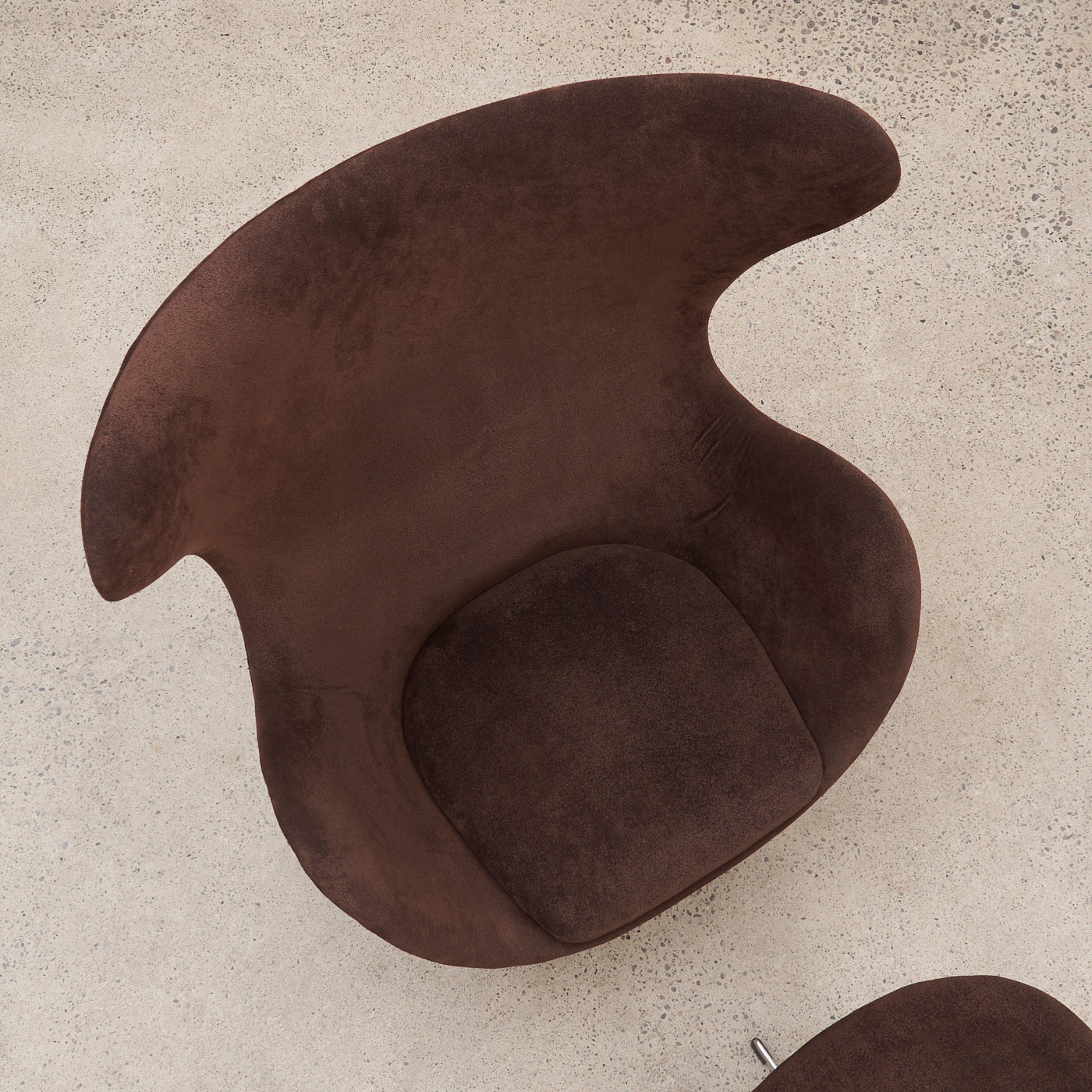 '60s era 'Egg' Chair & Ottoman by Arne Jacobsen for Fritz Hansen, Denmark