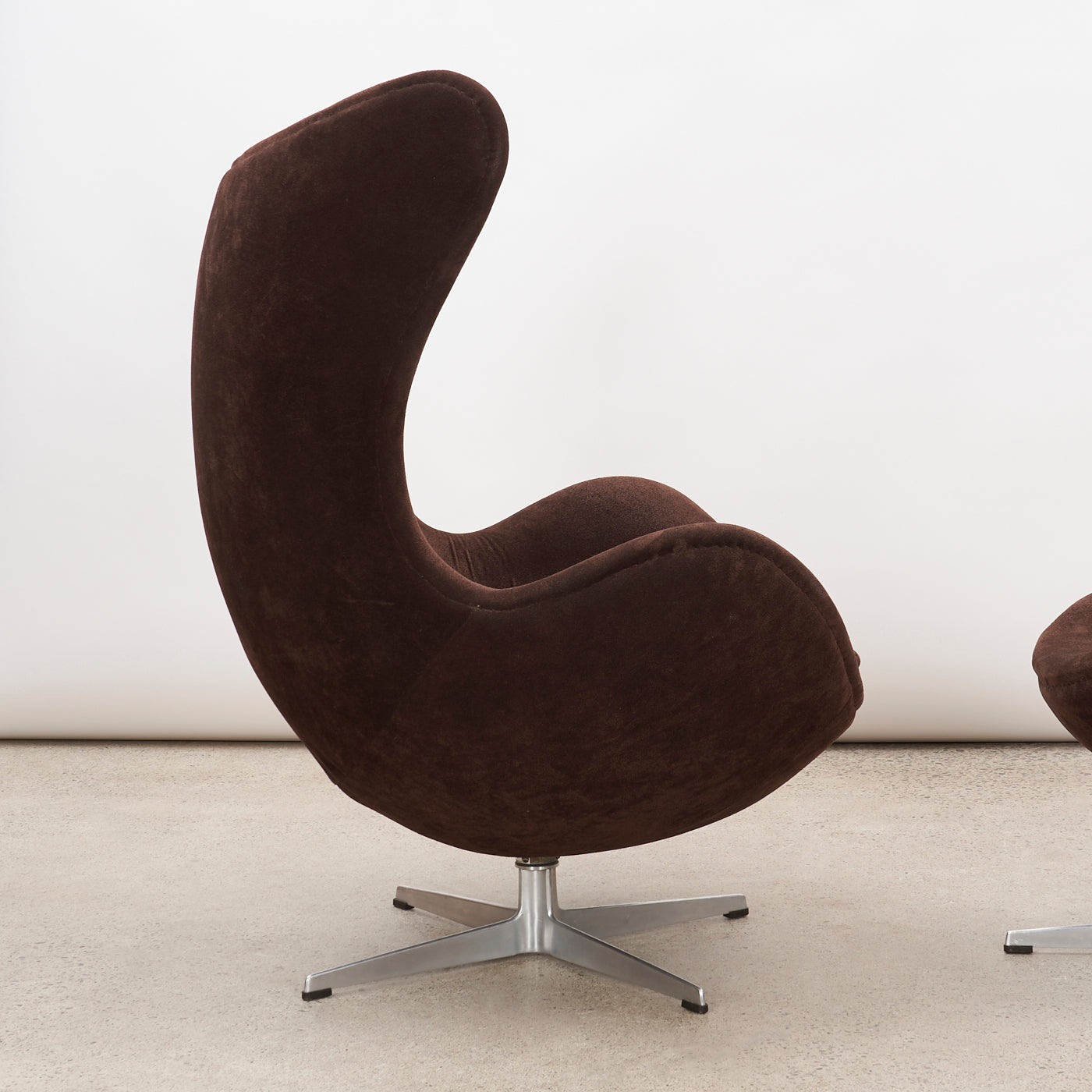 '60s era 'Egg' Chair & Ottoman by Arne Jacobsen for Fritz Hansen, Denmark