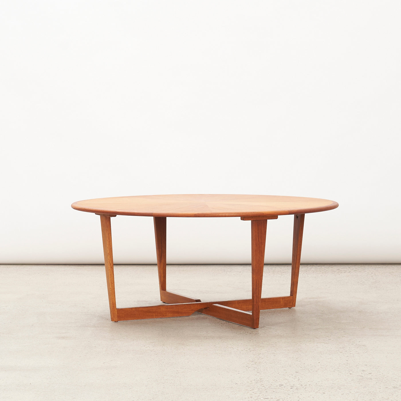 Round Teak Coffee Table