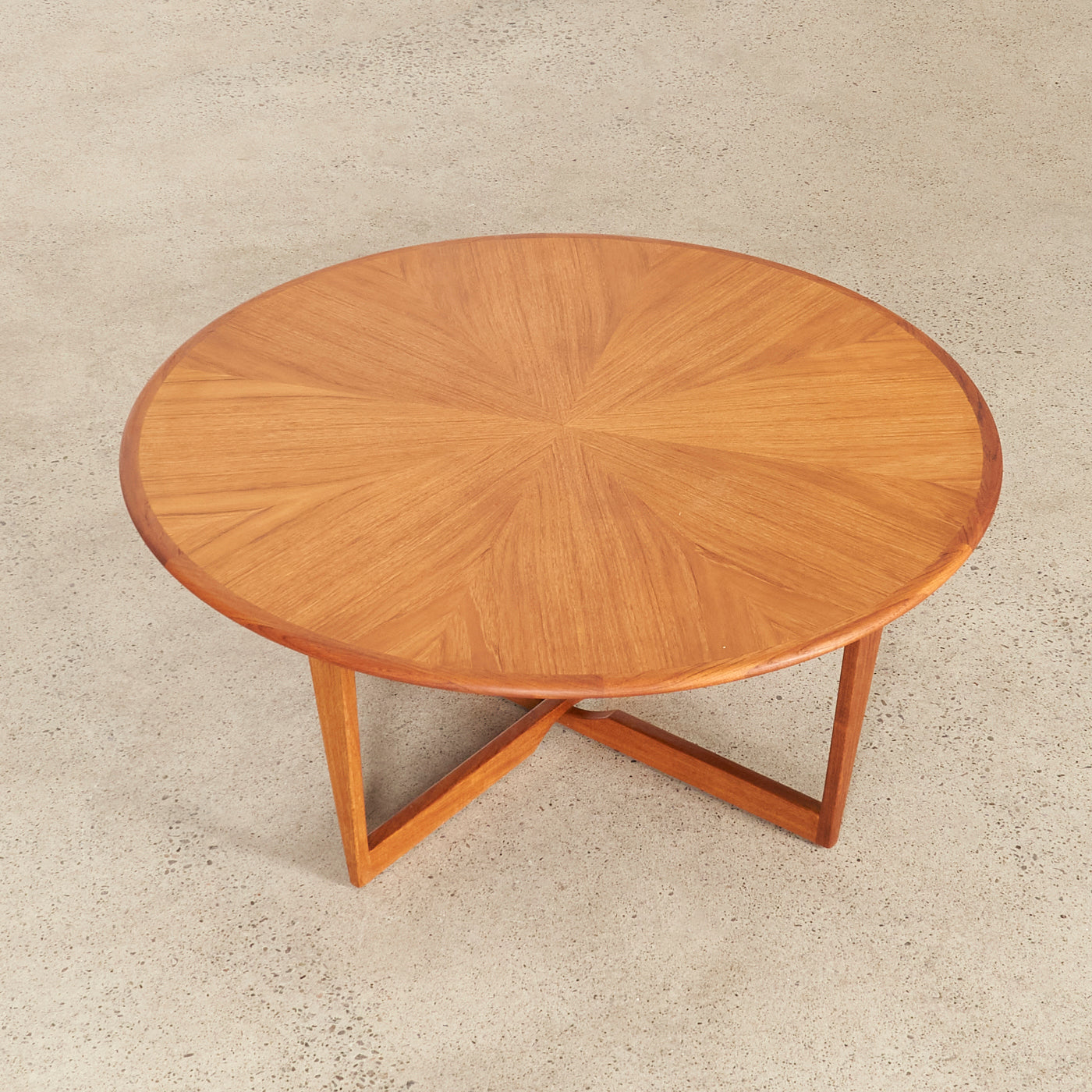 Round Teak Coffee Table