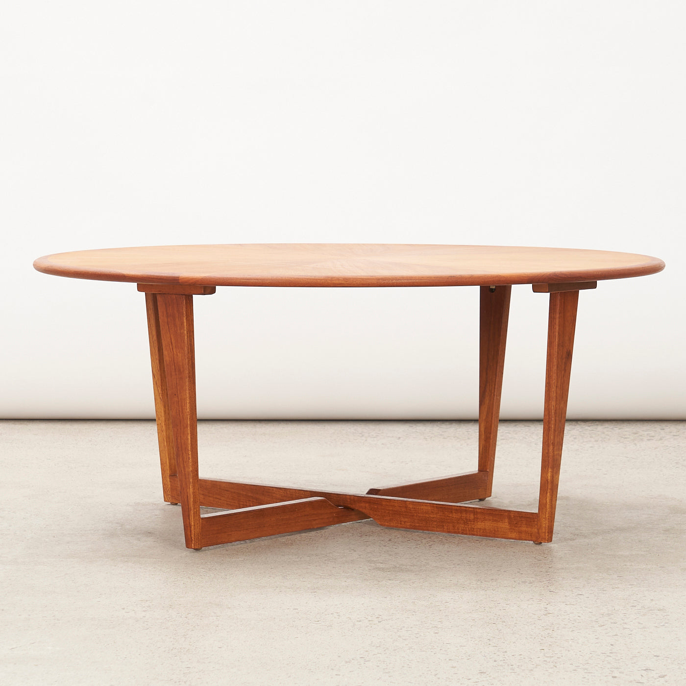 Round Teak Coffee Table
