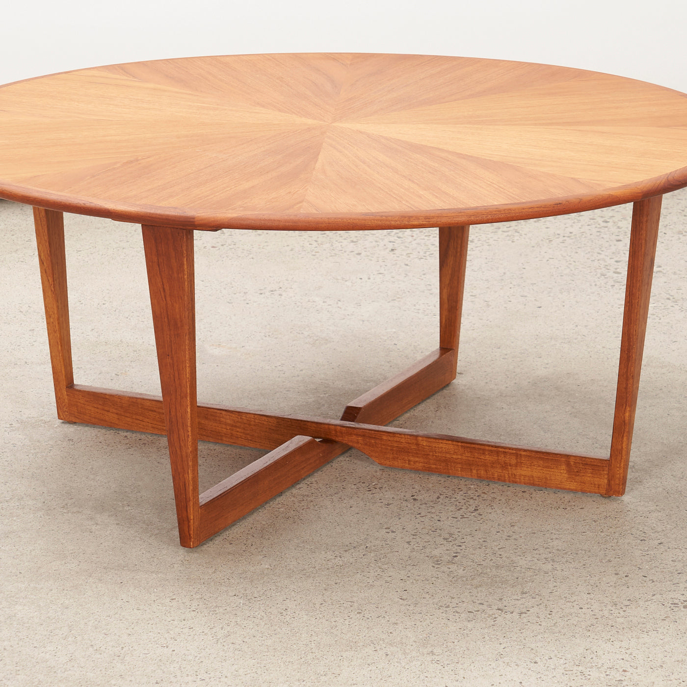 Round Teak Coffee Table