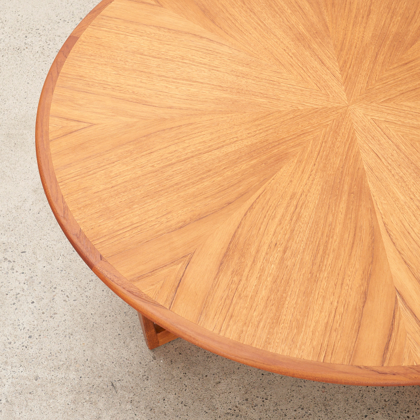 Round Teak Coffee Table