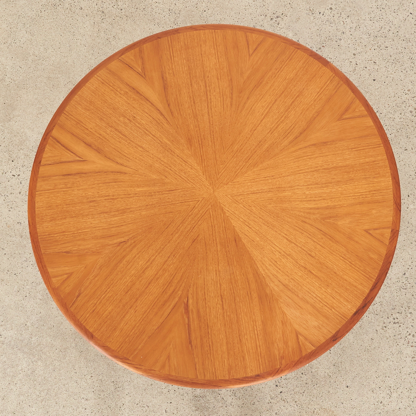 Round Teak Coffee Table