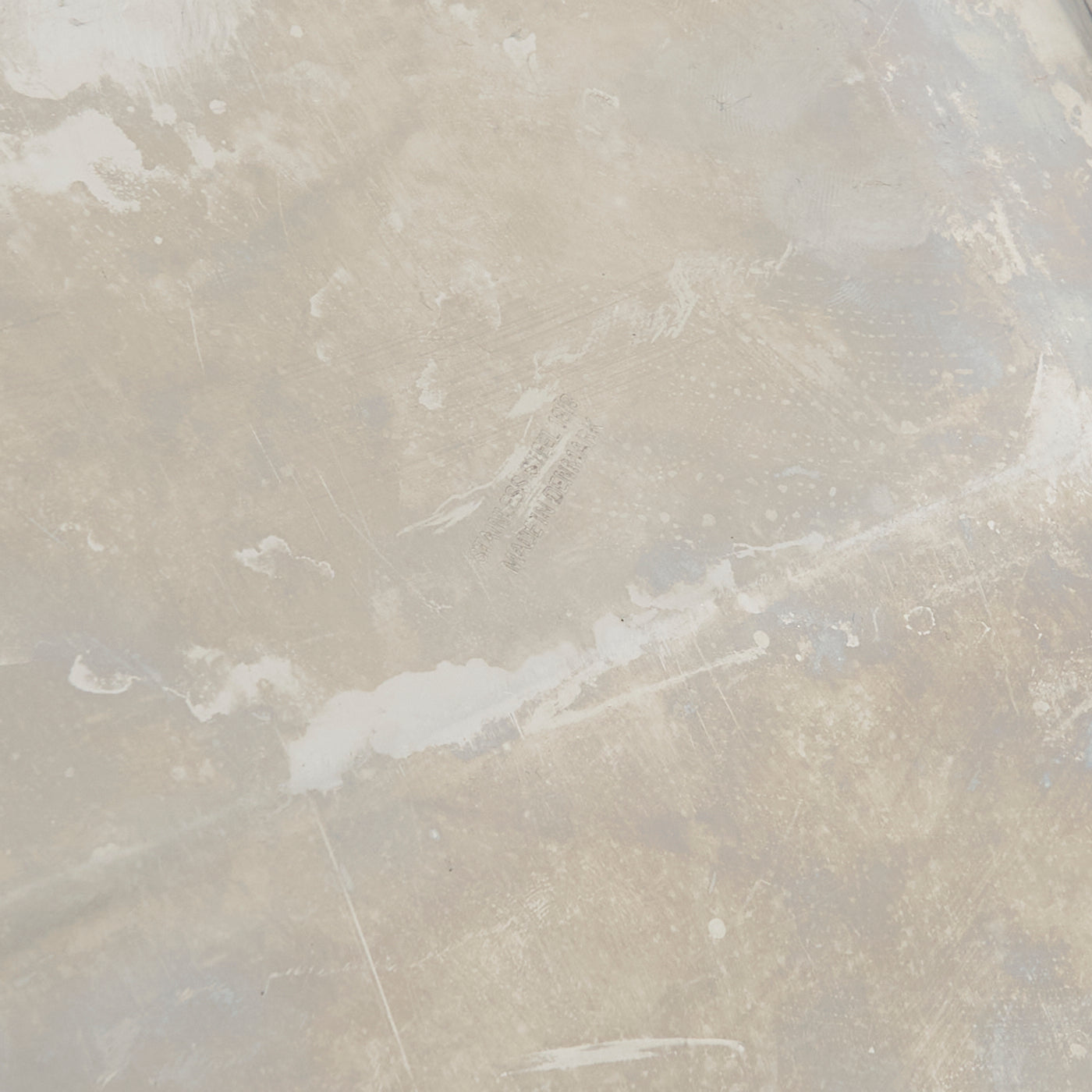 Vintage Stainless Steel Serving Tray