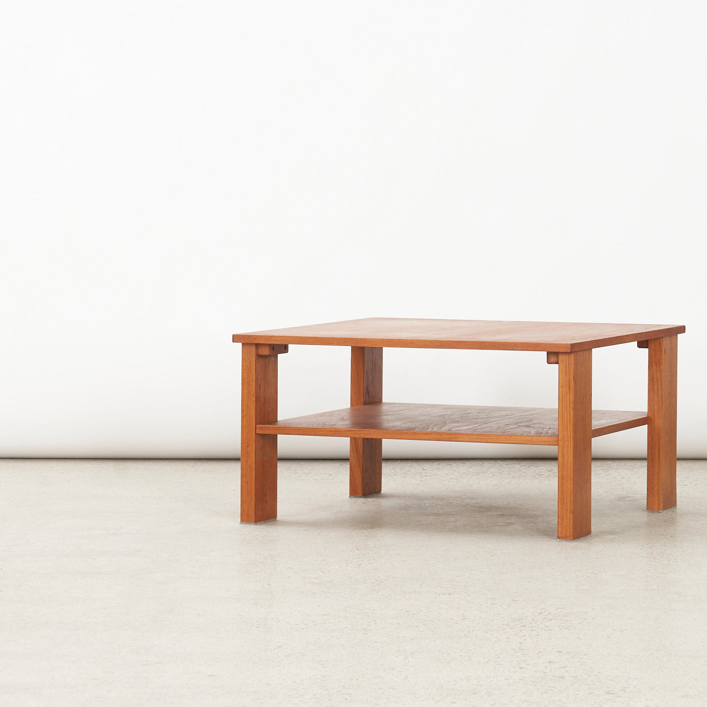 Square Teak Coffee Table