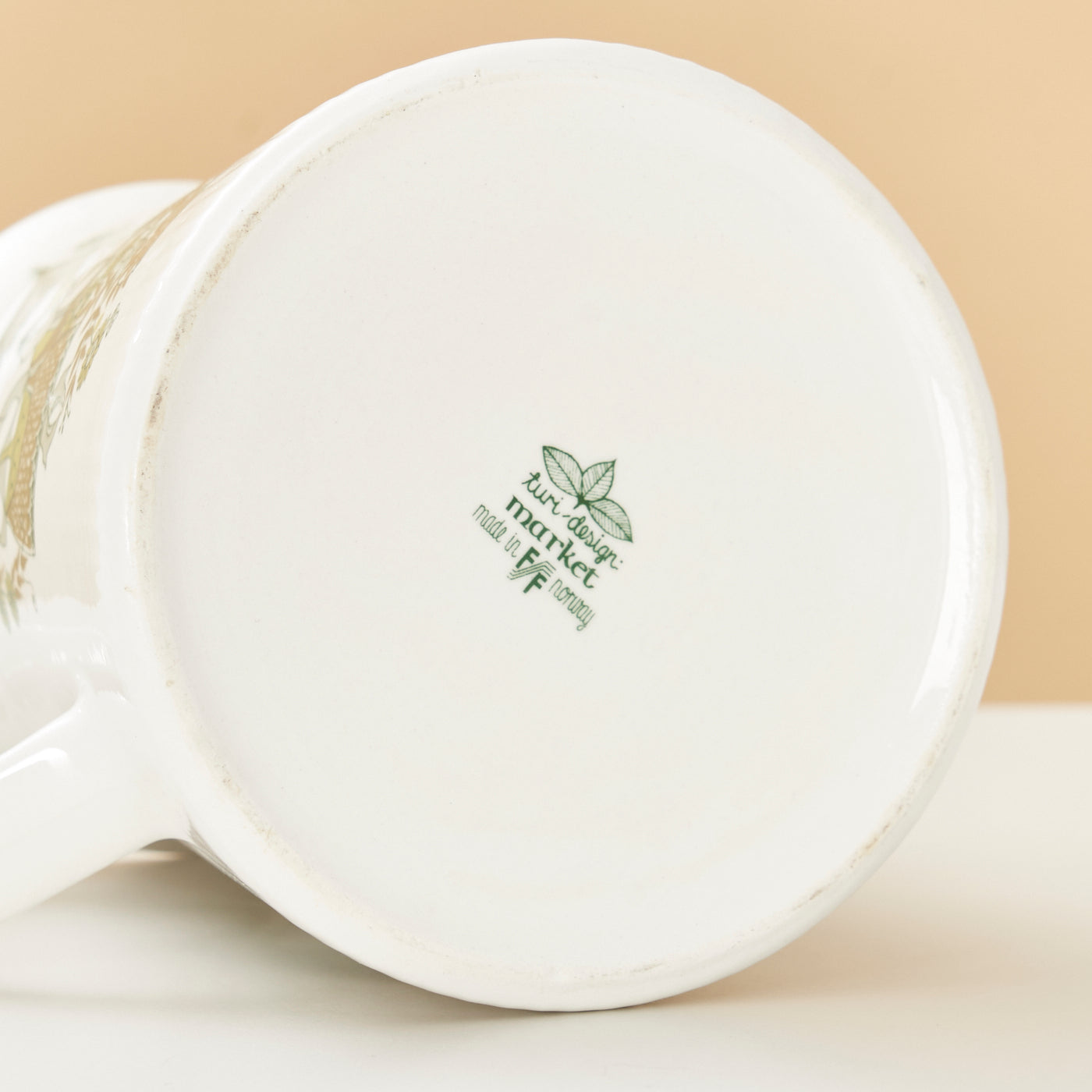 'Market' Ceramic Pitcher by by Turi Design for Figgjo, Norway