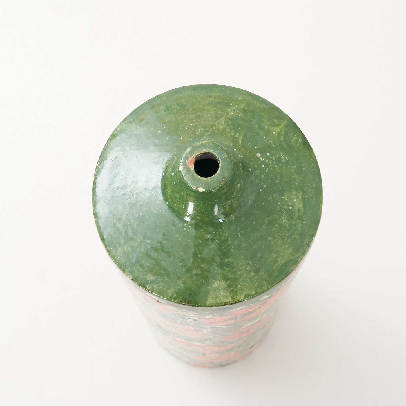 Vintage Painted Ceramic Vase, Italy