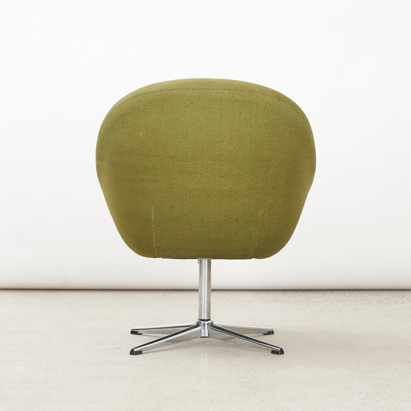 Vintage Upholstered Swivel Chair
